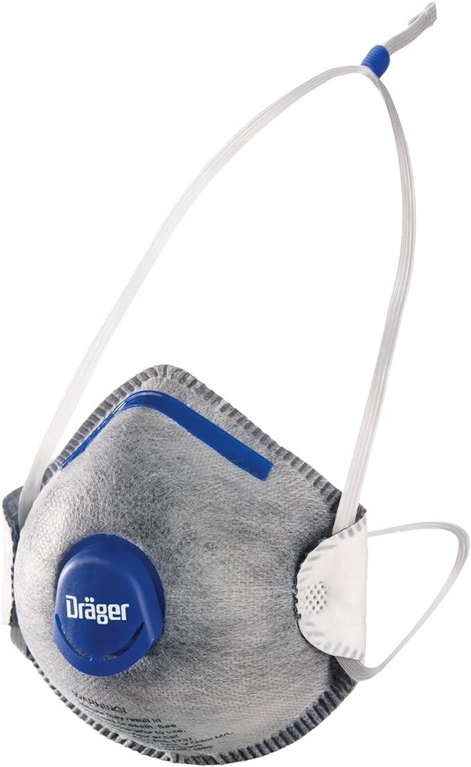Draeger 3951359 X-plore 1350 N95 V Odor Mask M/L Box of 10 New