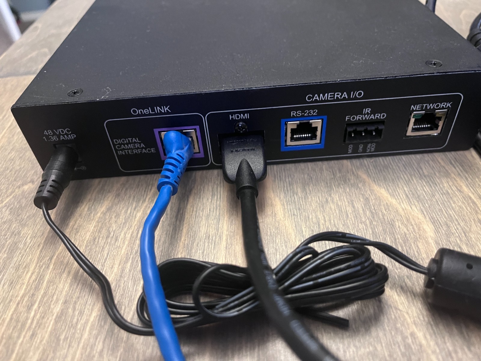 Vaddio RoboSHOT 30 HDBT White PTZ Camera + OneLINK Bridge System