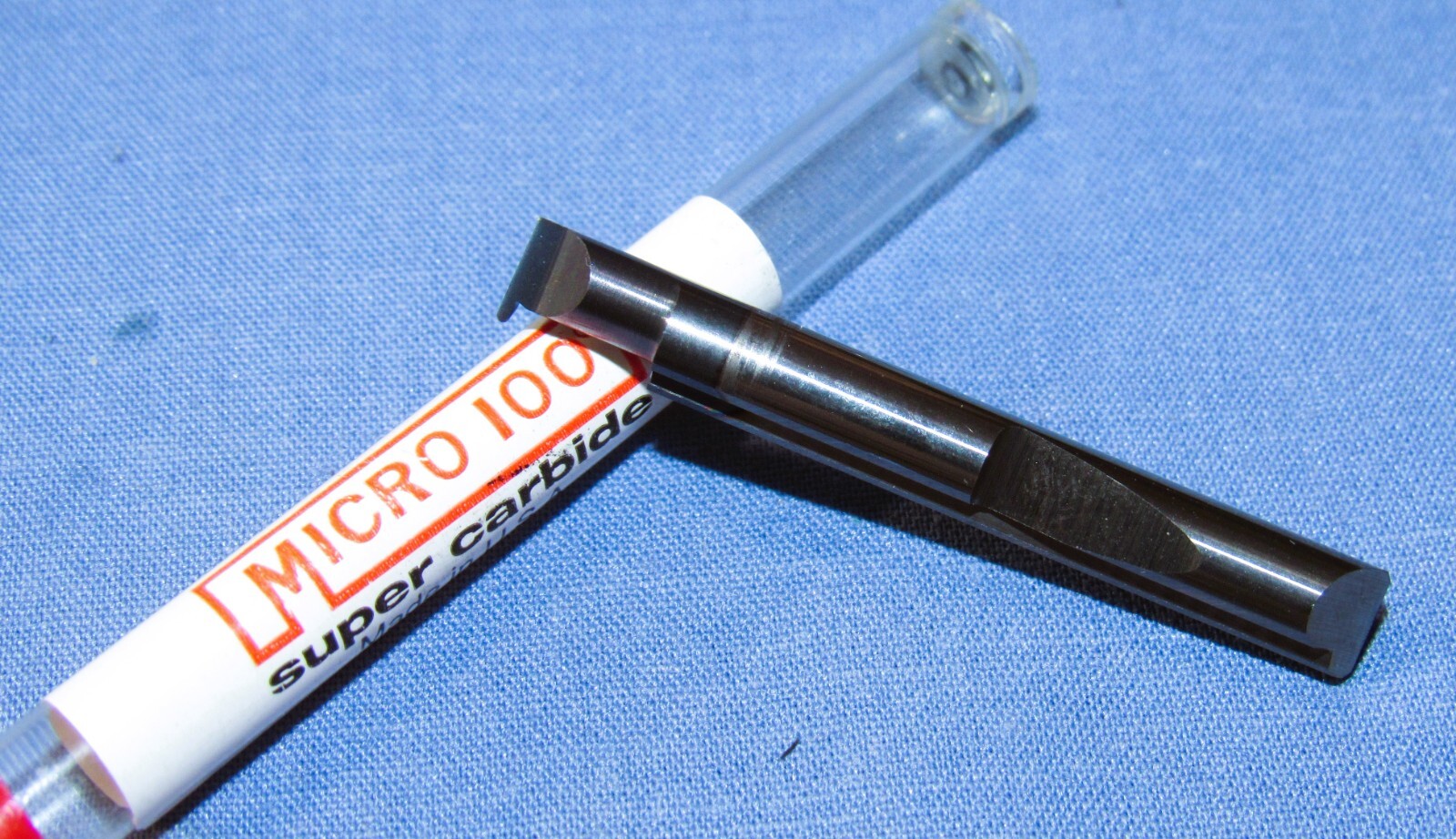 Micro100 Carbide Quick Change Grooving Tool 0.20″ W. X 0.010″R .180″ Head Dia.