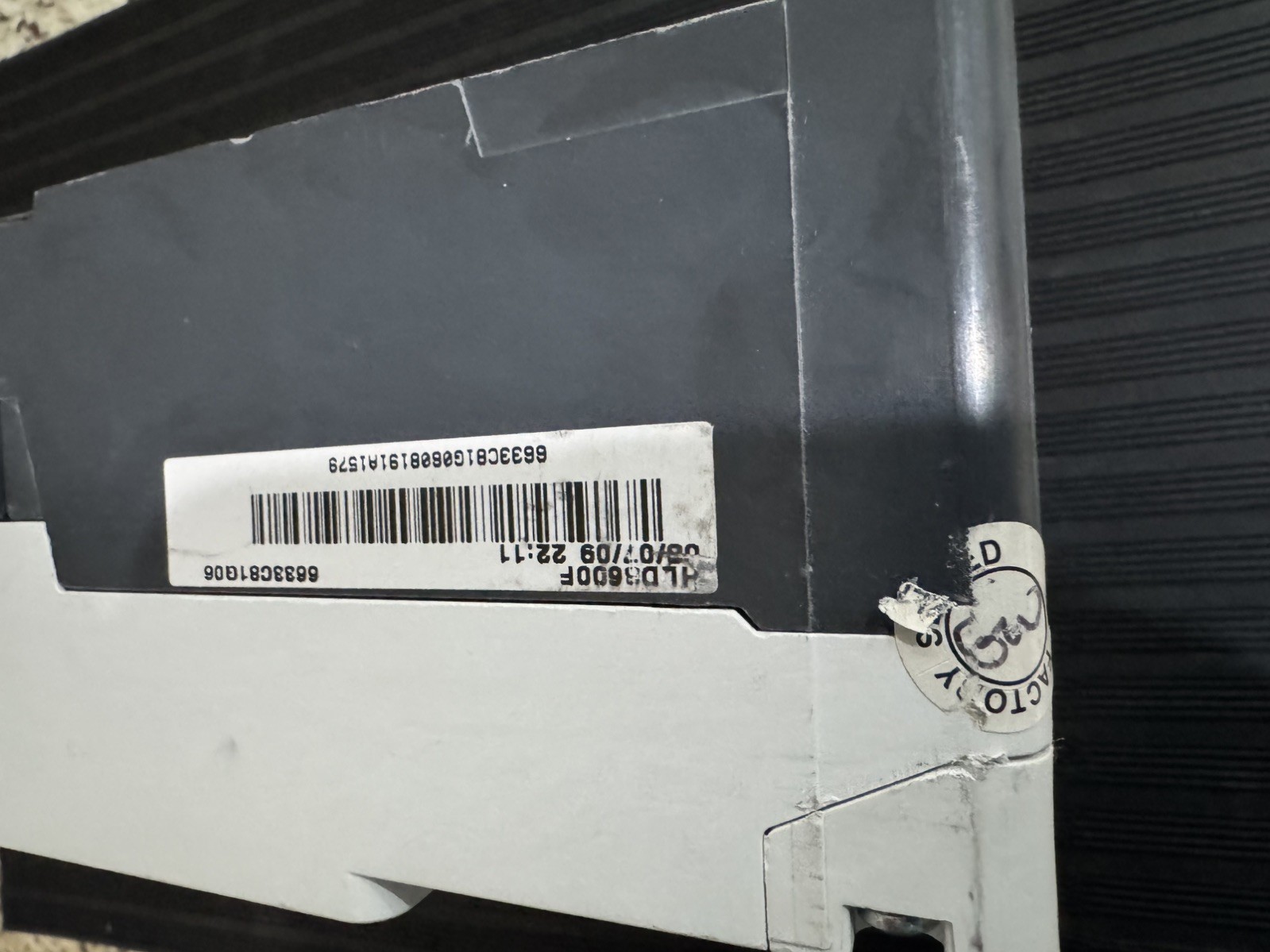 Cutler-Hammer HLD 65K 600A 3-Pole Circuit Breaker 600VAC Thermal Magnetic used