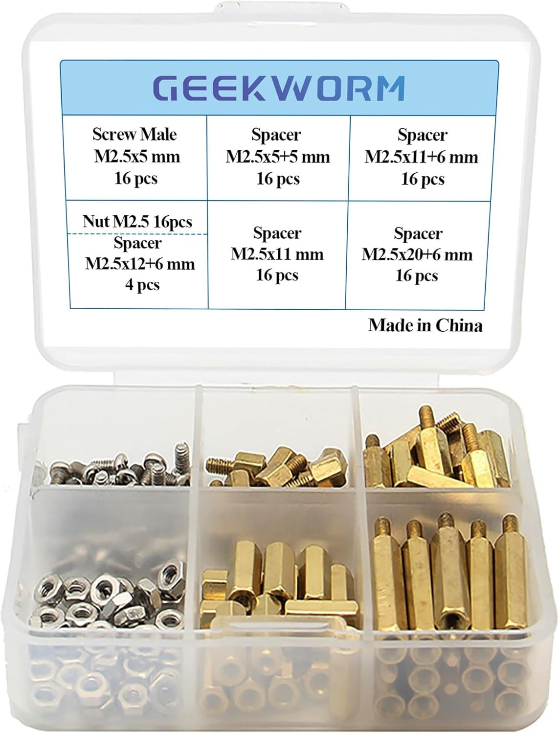 for Raspberry Pi Installation Tool 100 Pcs/Lot M2.5 Series Hex Brass Spacer/Stan