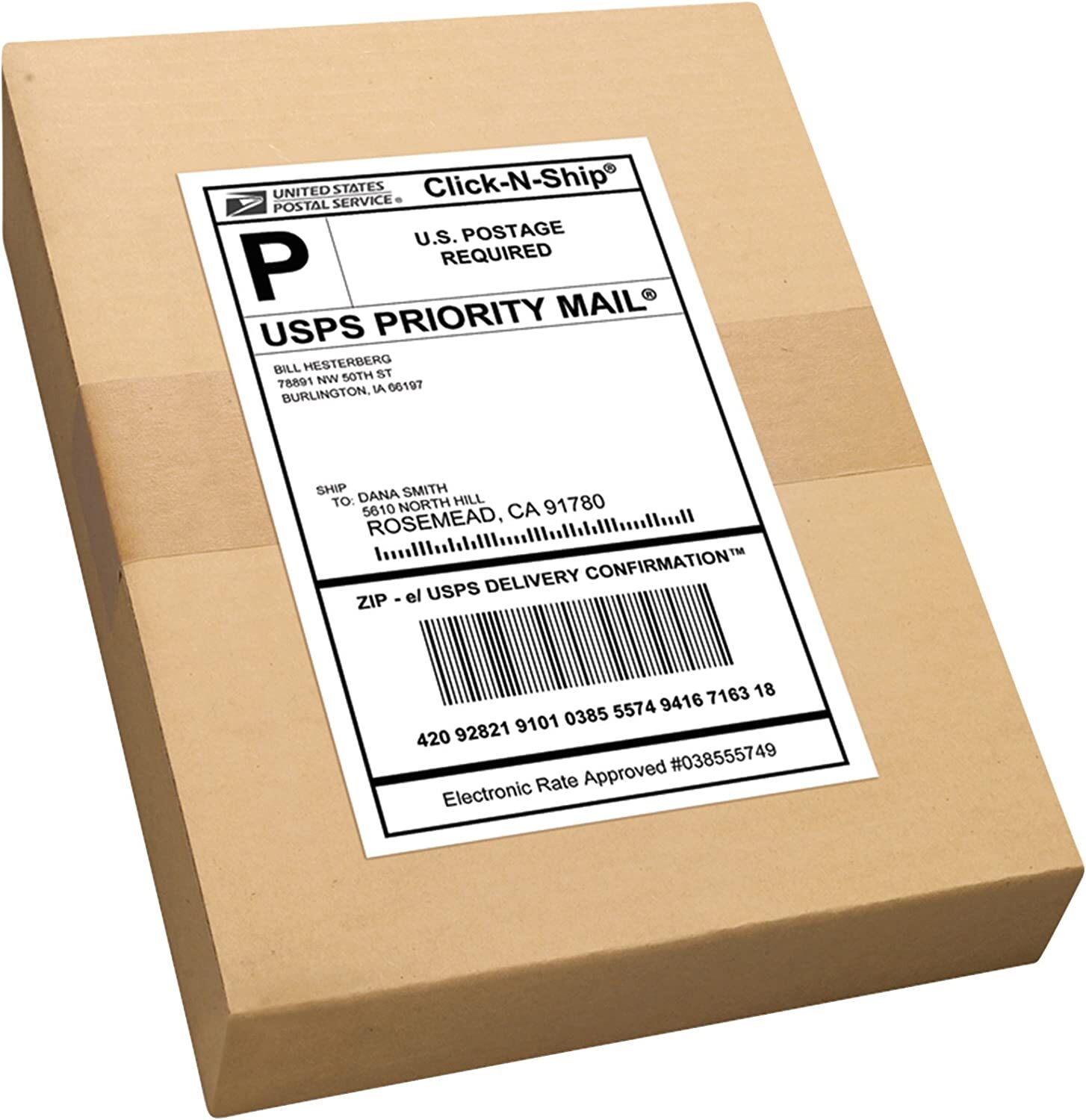 220-11000pcs 8.5 x 5.5″ Shipping Labels Half Sheets Blank Self Adhesive