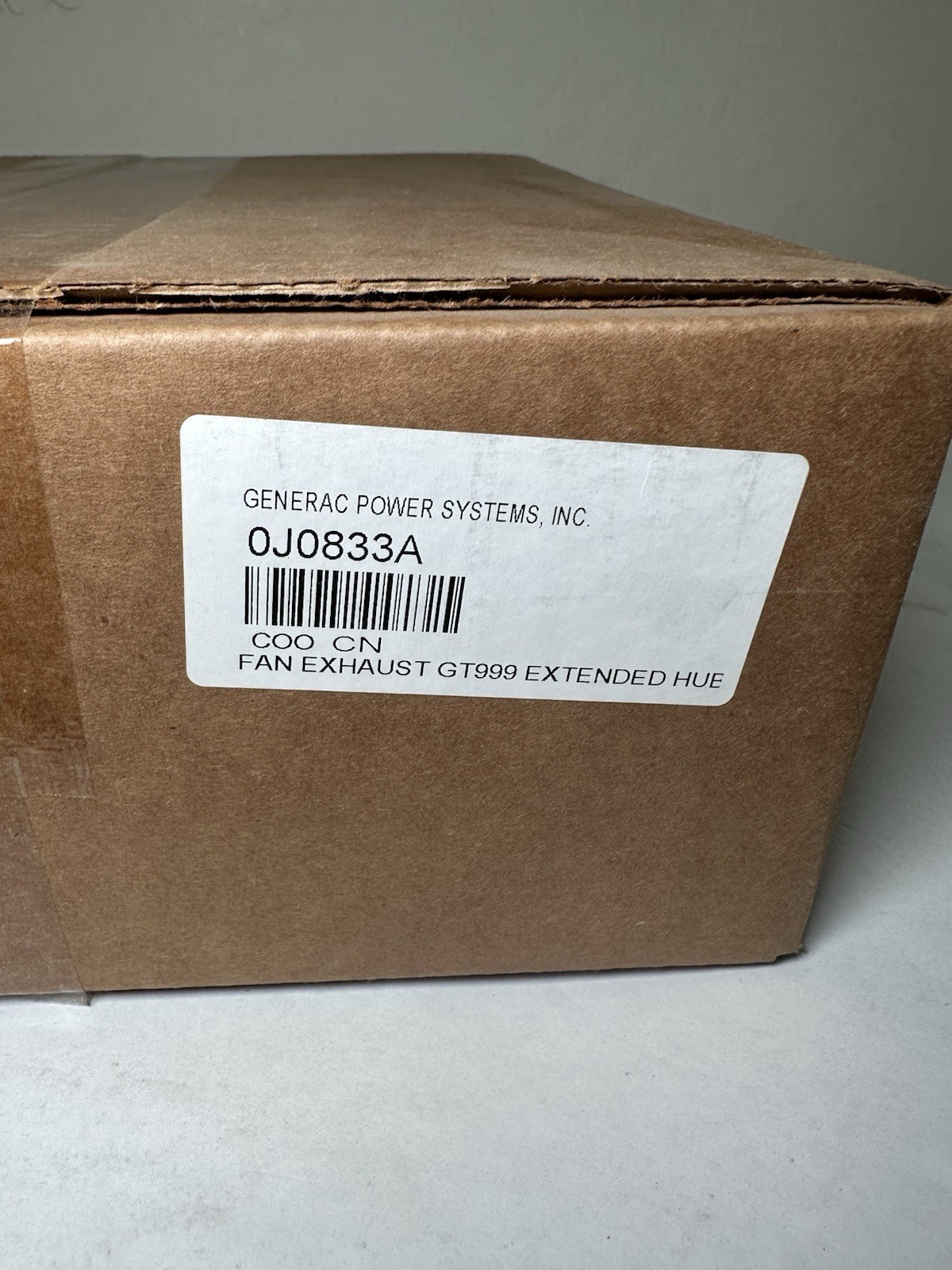 Generac 0J0833A – FAN EXHAUST GT999 EXTENDED HUB S13