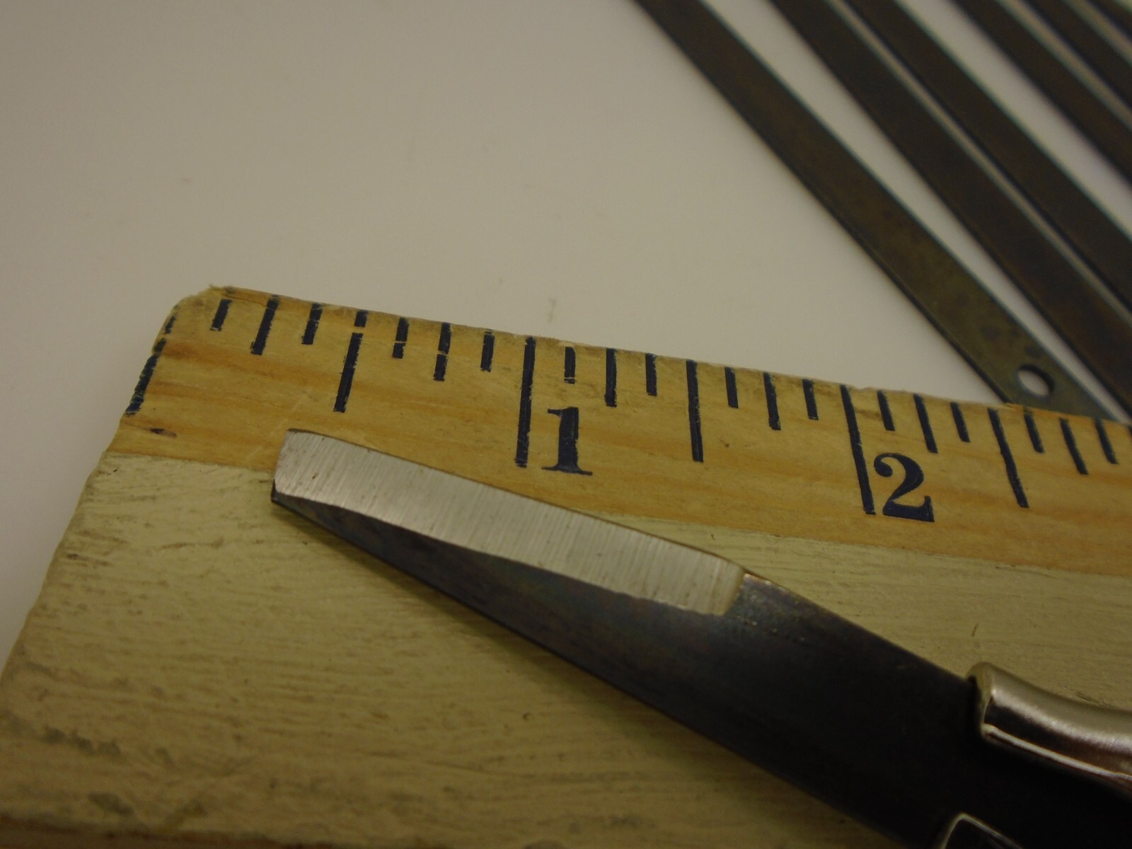 R Murphy Extension Blades (12) Bevel 2EXBB 4 3/4″ x 3/8 inch 18ga 86801 & Handle