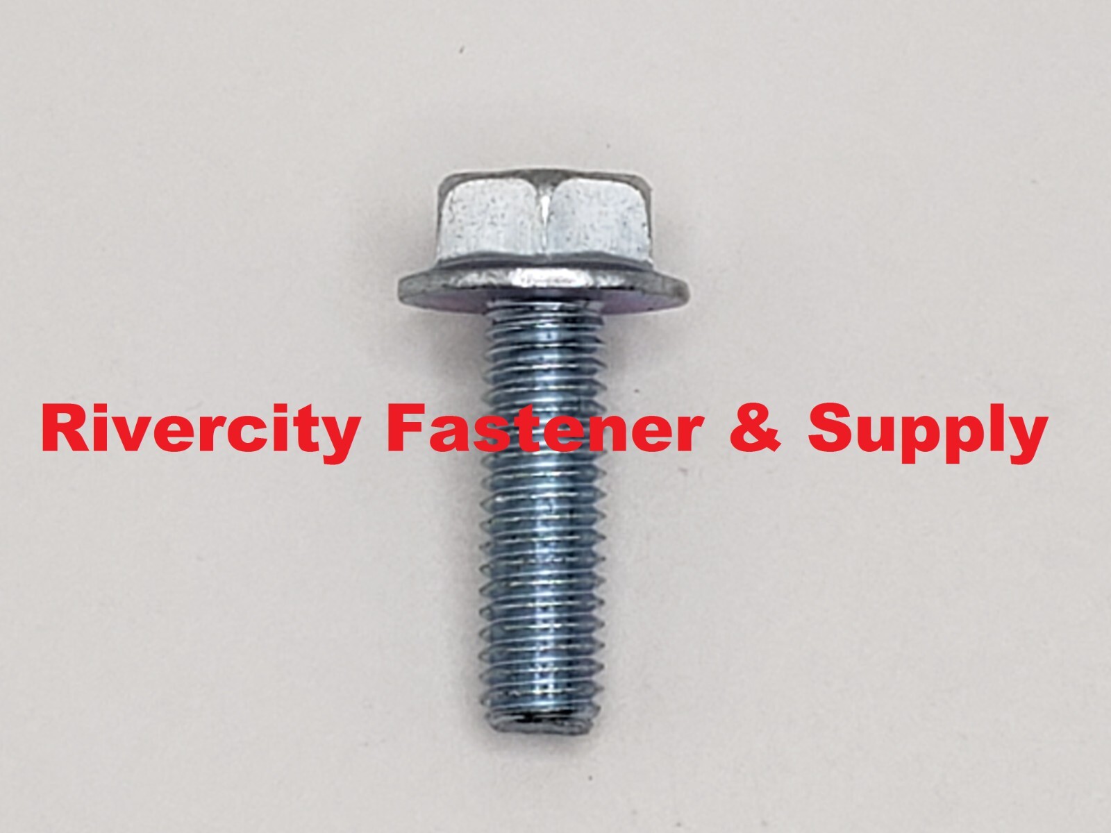 M6-1.0×20 Flange Bolts 6mm x 1.0 x 20mm Grade 10.9 Steel Screws M6x1.0 x 20