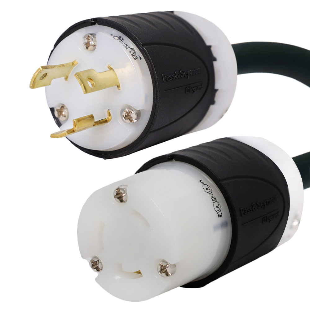NEMA L6-30 Extension Cord – 20 ft, 30A/250V 10 AWG – Iron Box # IBX-5803-20