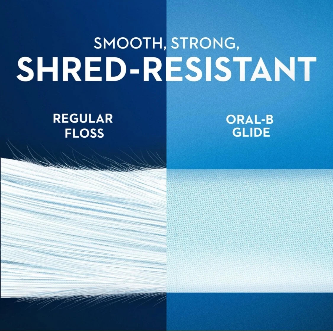 2 PK Oral-B Glide All-In-One Mint Flavor Dental Floss, 44 m, 6 pk.(288.7 Yards)