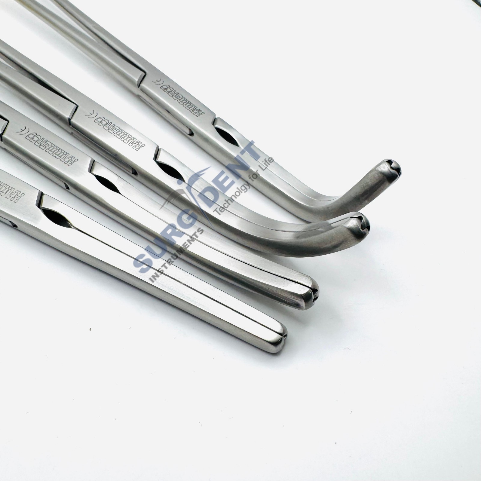 Hysterectomy Zeppelin Z Clamps Surgical Gynecology OB/Gyn Set of 4 Pieces 25 cm