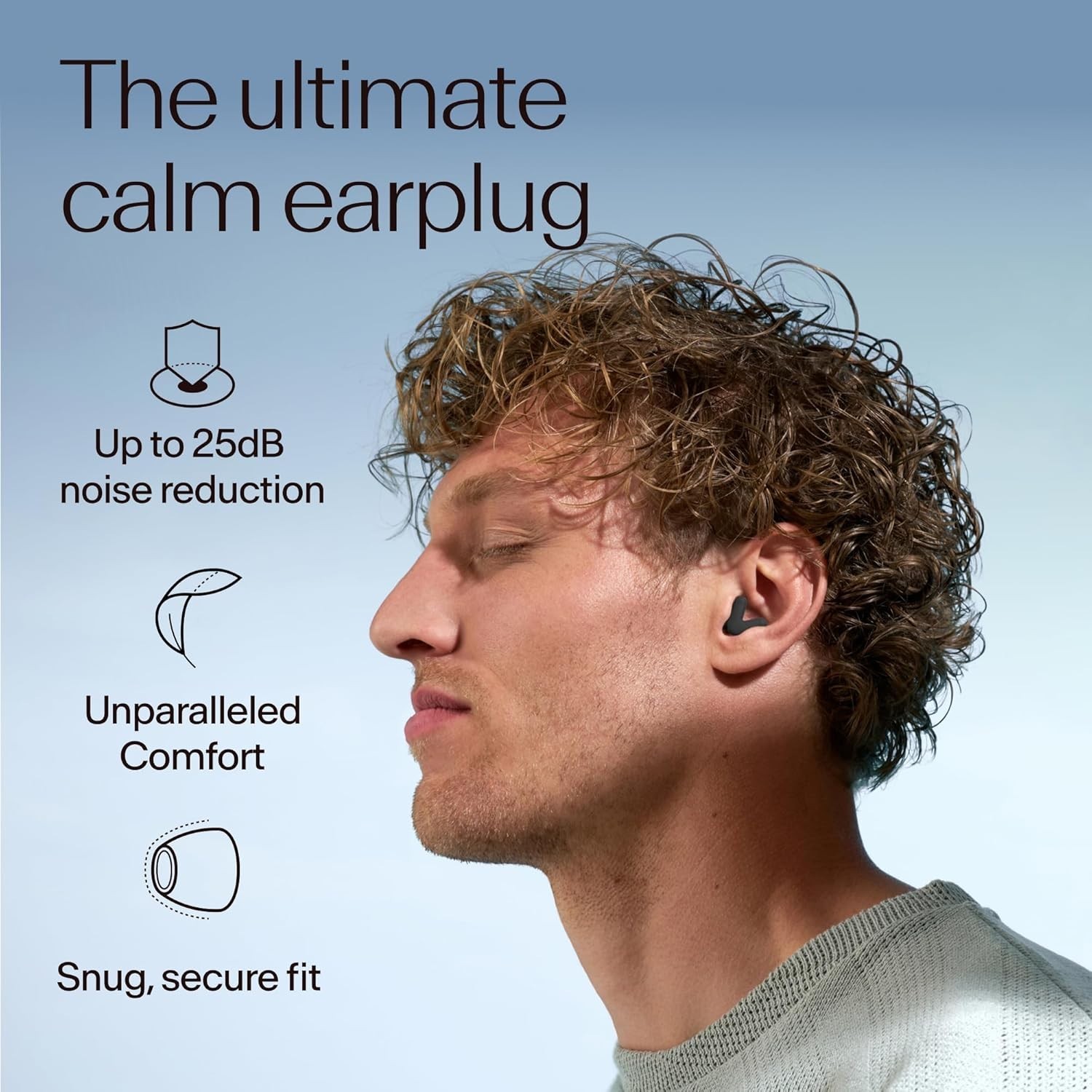 Alpine Silence Earplugs for Sleep, Focus & Travel – V-Shape Snug Fit & Soft O…
