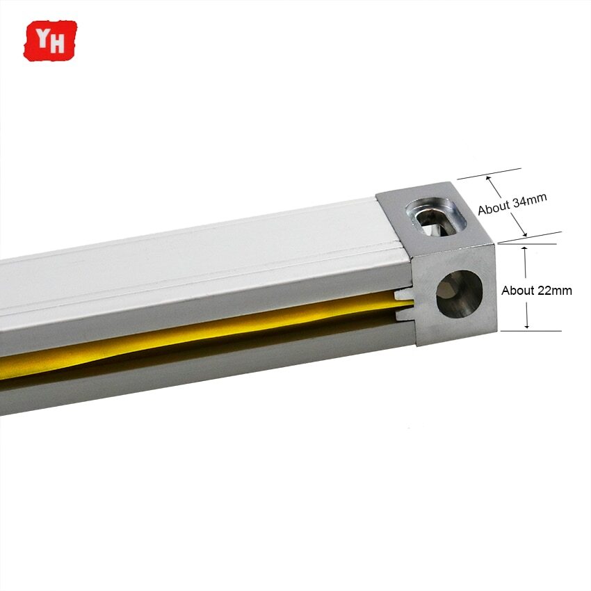 BIG Metal LCD Digital Readout YH800-2P With 2 PCS Linear Scales Linear Encoder