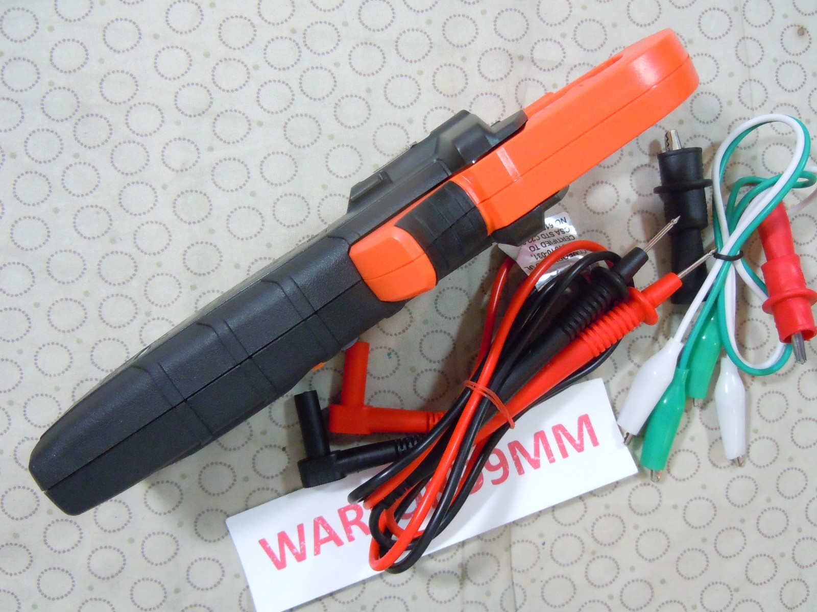 KLEIN TOOLS CL800 TRMS CLAMP METER WITH ACCESSORIES – 0208259.