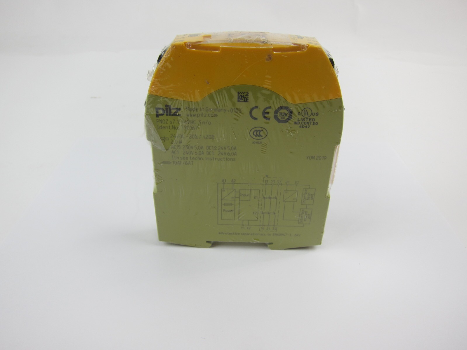 New Pilz 750167 PNOZ-S7.1 Safety Block Expansion Module