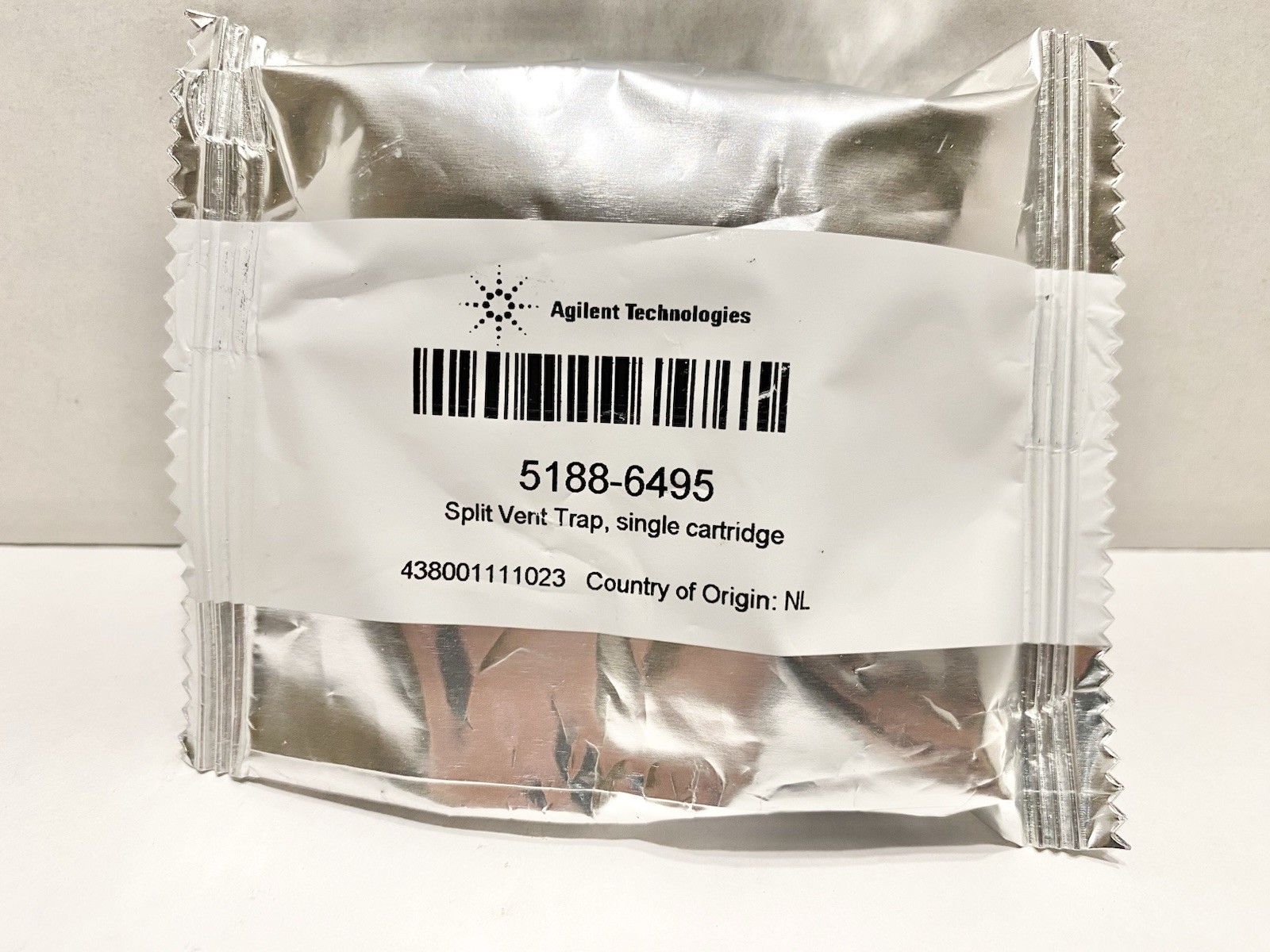 AGILENT TECHNOLOGIES 5188-6495 Single Cartridge Split Vent Trap