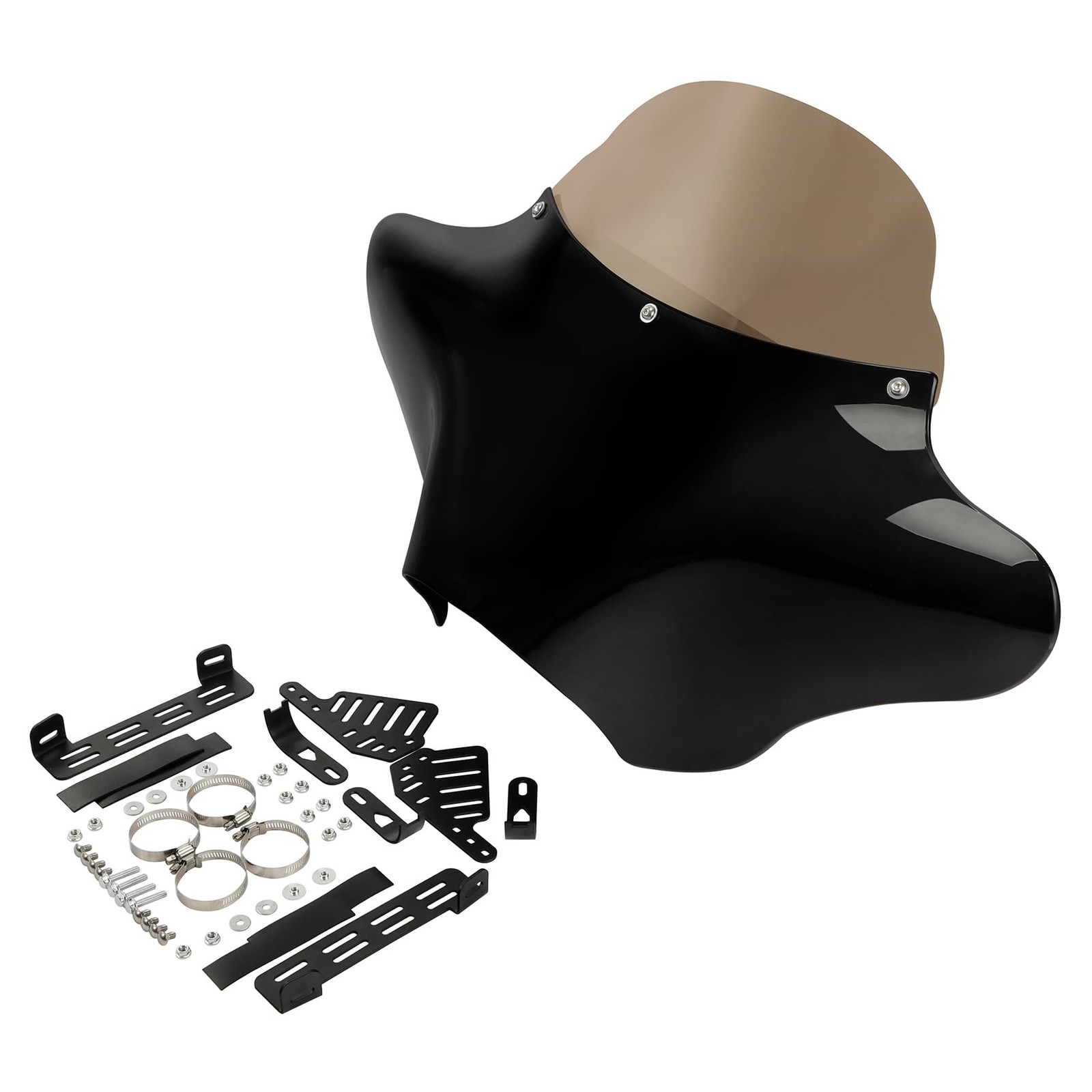 Batwing Fairing Windshield Fit Softail Fatboy Heritage VStar 1100/650 Blvd Dyna