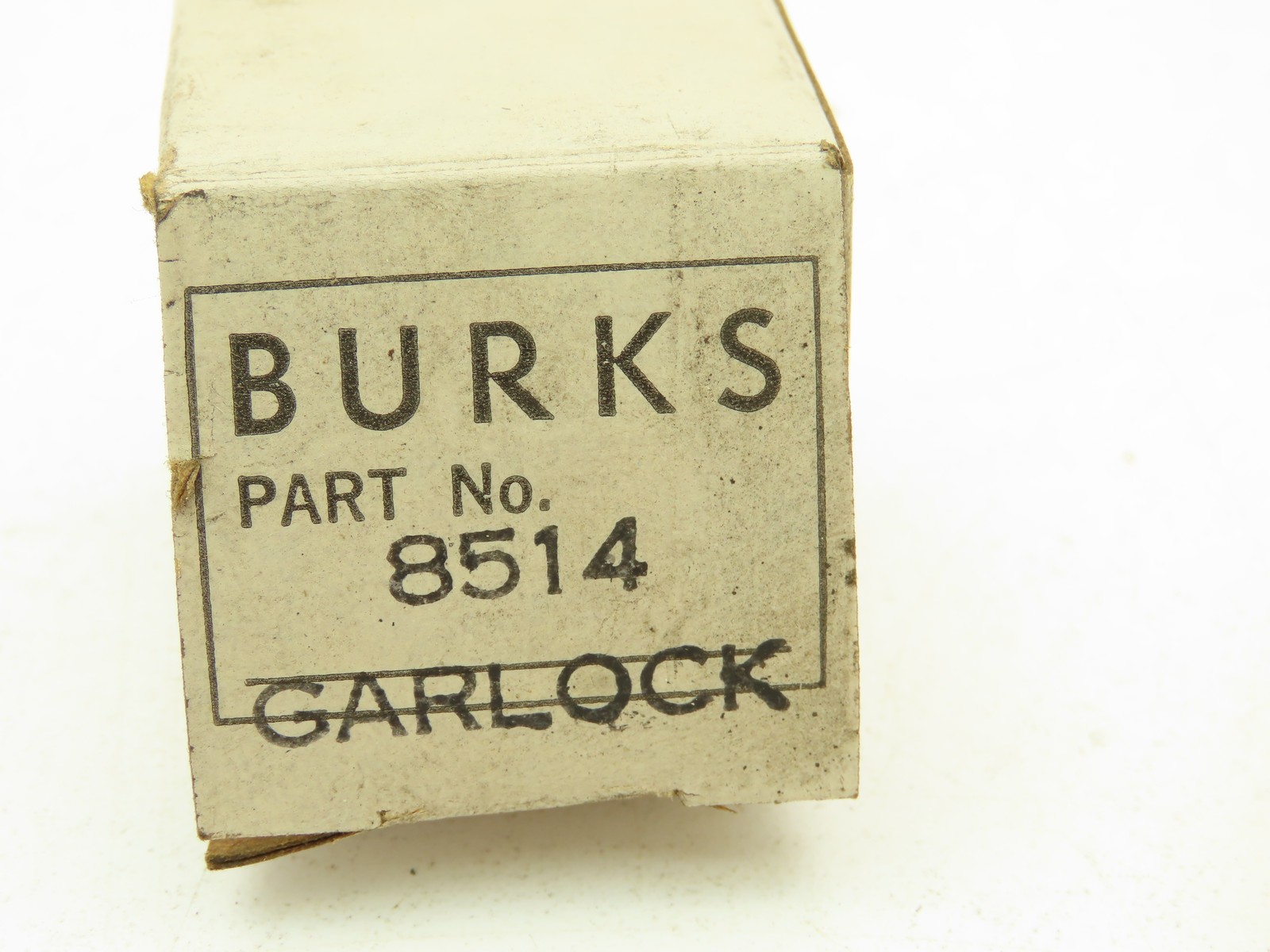 Burks 8514 Pump Seal Garlock Mechanical Carbon Seal Buna-N John Crane