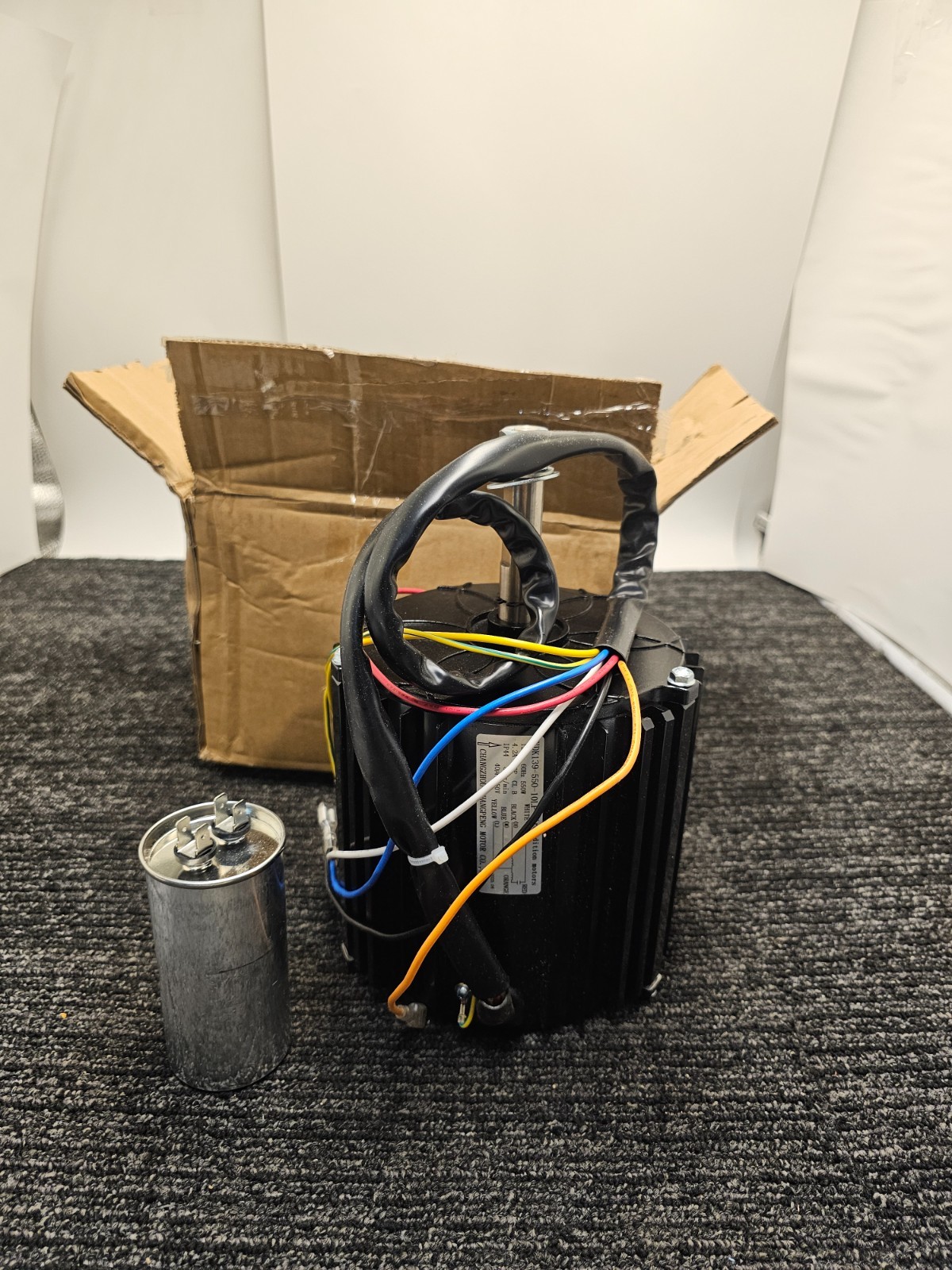 YDK139-550-10LP Air Conditioner Motor 120V 60Hz 550W / Capacitor