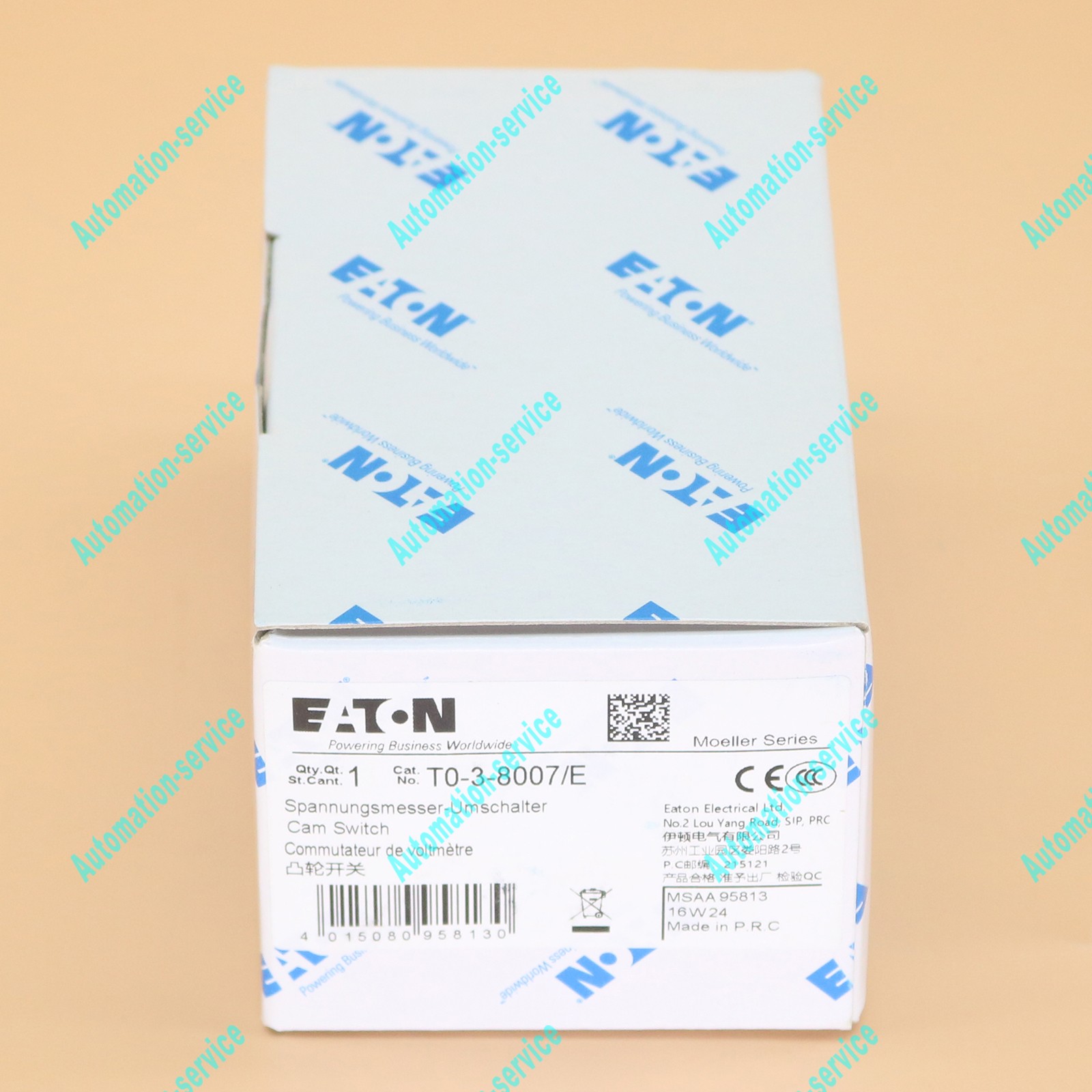 one NEW EATON MOELLER T0-3-8007/E Select switch Free shipping