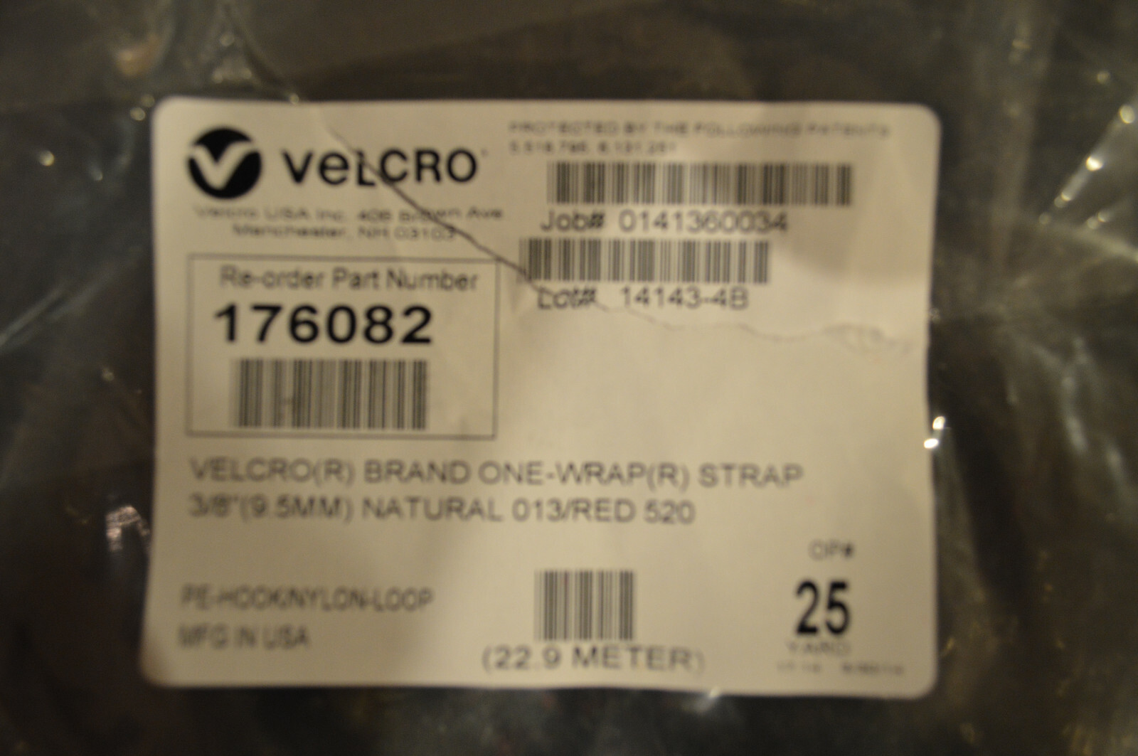 5 Yards Ultra Thin VELCRO® Brand, Extra Soft Double Sided Hook & Loop Material