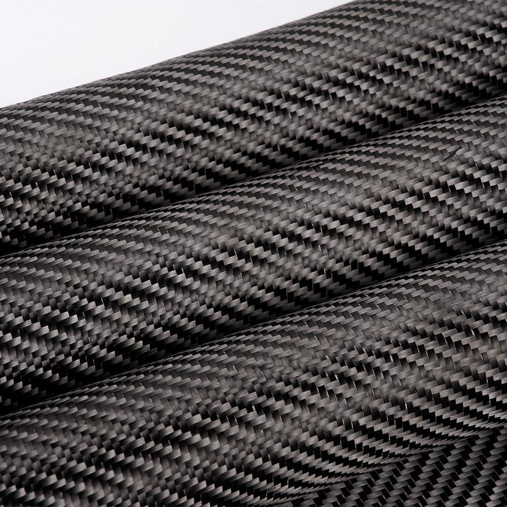 4.9ft x 7.87″ Carbon Fiber Fabric Roll Pure Fabric Carbon Fiber Sheet 2 x 2 Twil