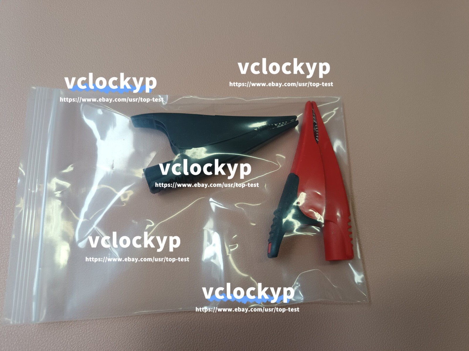 1PCS Fluke AC285 SureGrip 4MM Mulitimeter Alligator Clips for TL221/TL224*