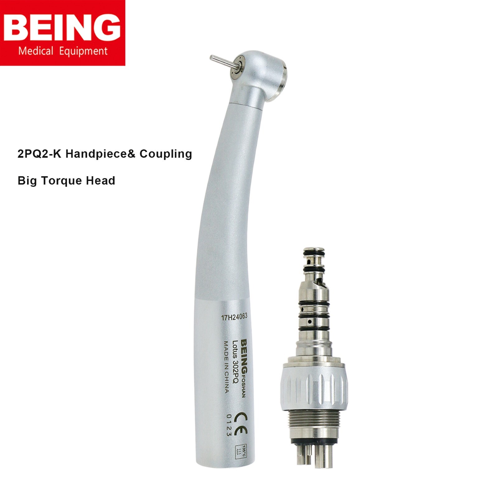US BEING Dental High Speed Handpiece For KaVo MULTIflex Coupler 4 Hole Bearings