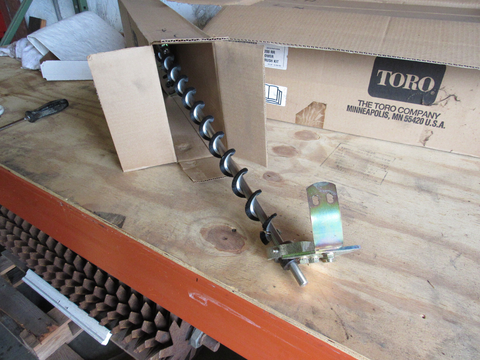 Rear Roller Brush Kit w/ Groomer Toro Greensmaster 3200 Series set 3 Kit # 04491