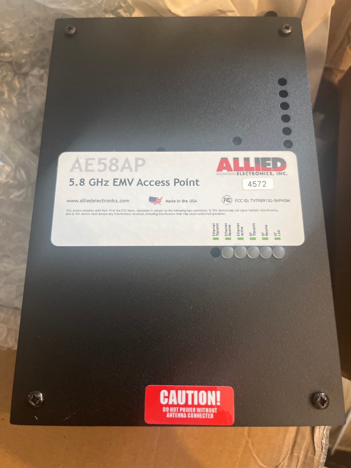 AVALAN NETWORKS GVR58EMVAPR WIRELESS FORECOURT 5 GHZ EMV ACCESS POINT