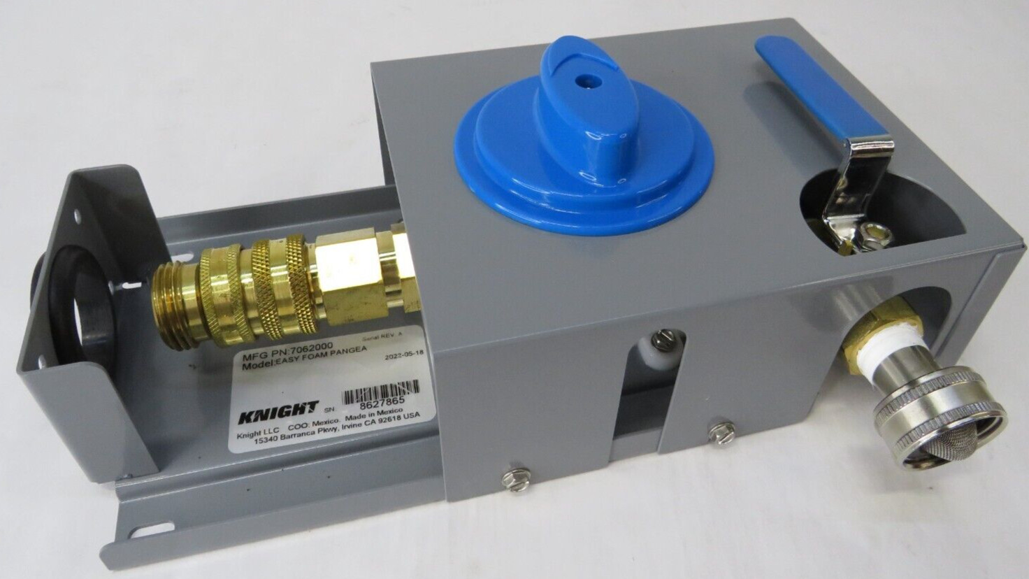 ECOLAB 92223862 Foaming Station Assembly – Easy Foam Pangea, KNIGHT Part 7062000