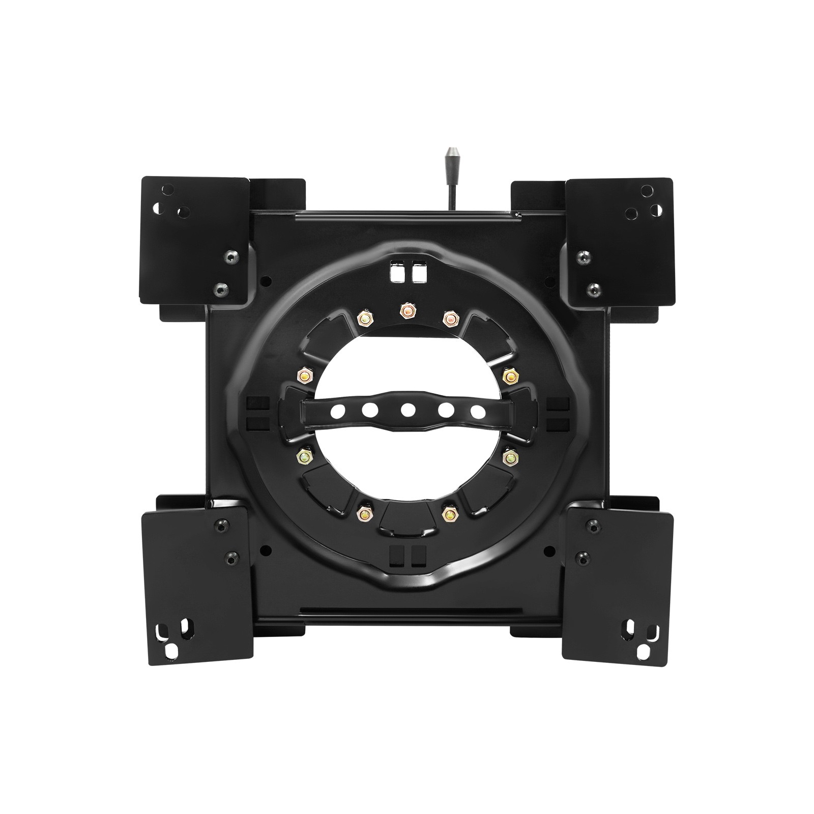Black Swivel Seat Mounting Plate,Steel Car Seat Swivel Plate,RVSwivel Seat Base