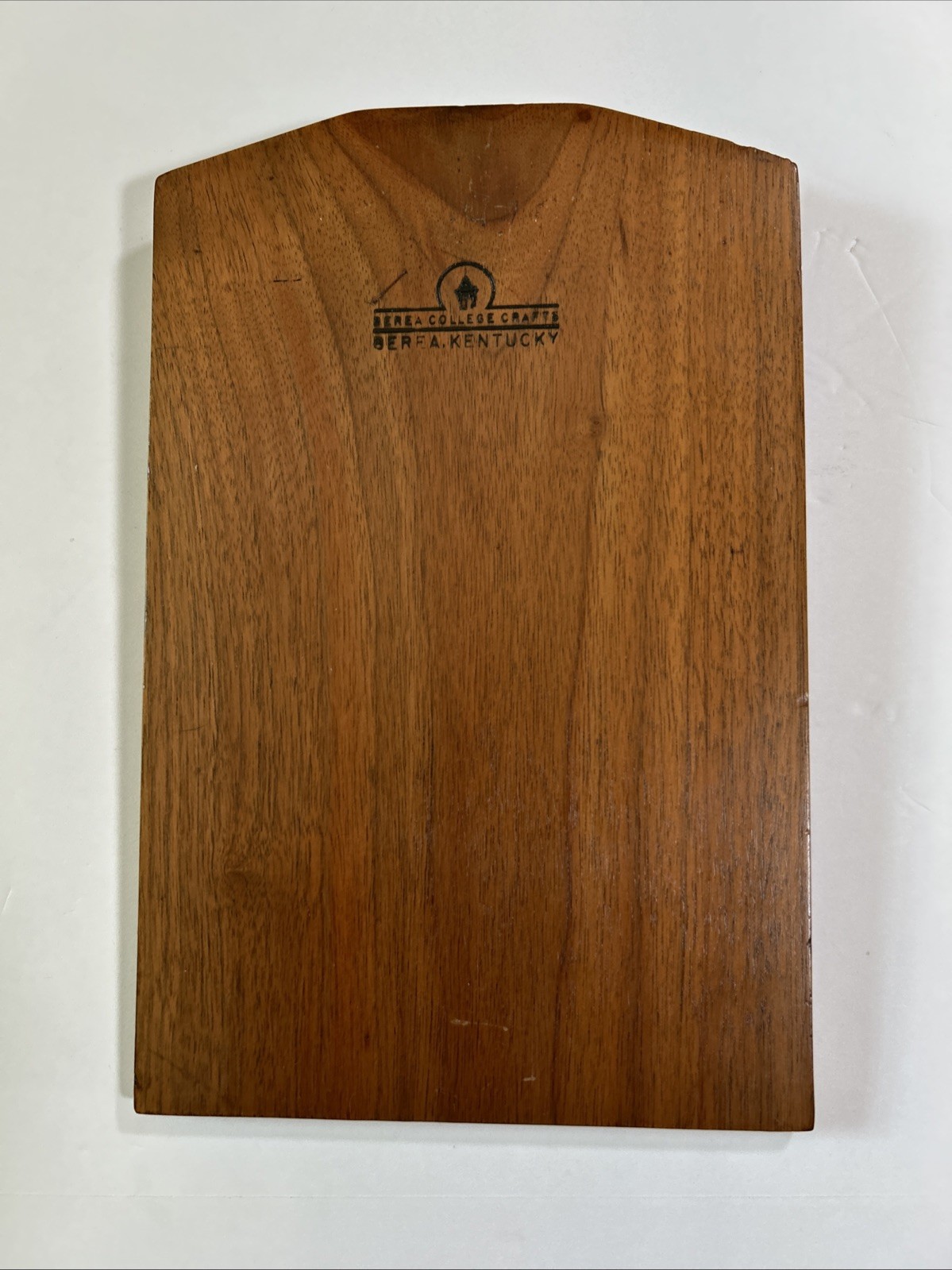 Berea College Crafts Solid Black Walnut Wood Clipboard 9 1/2”x6 1/4”x 1/4″ KY