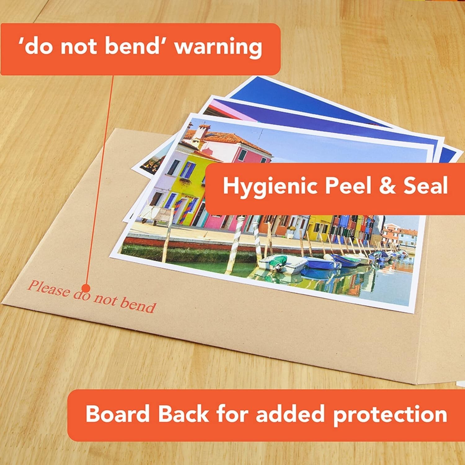 Please Do Not Bend Hard Card Board Backed Envelopes Brown Manilla C6 C5 A5 A4 A3