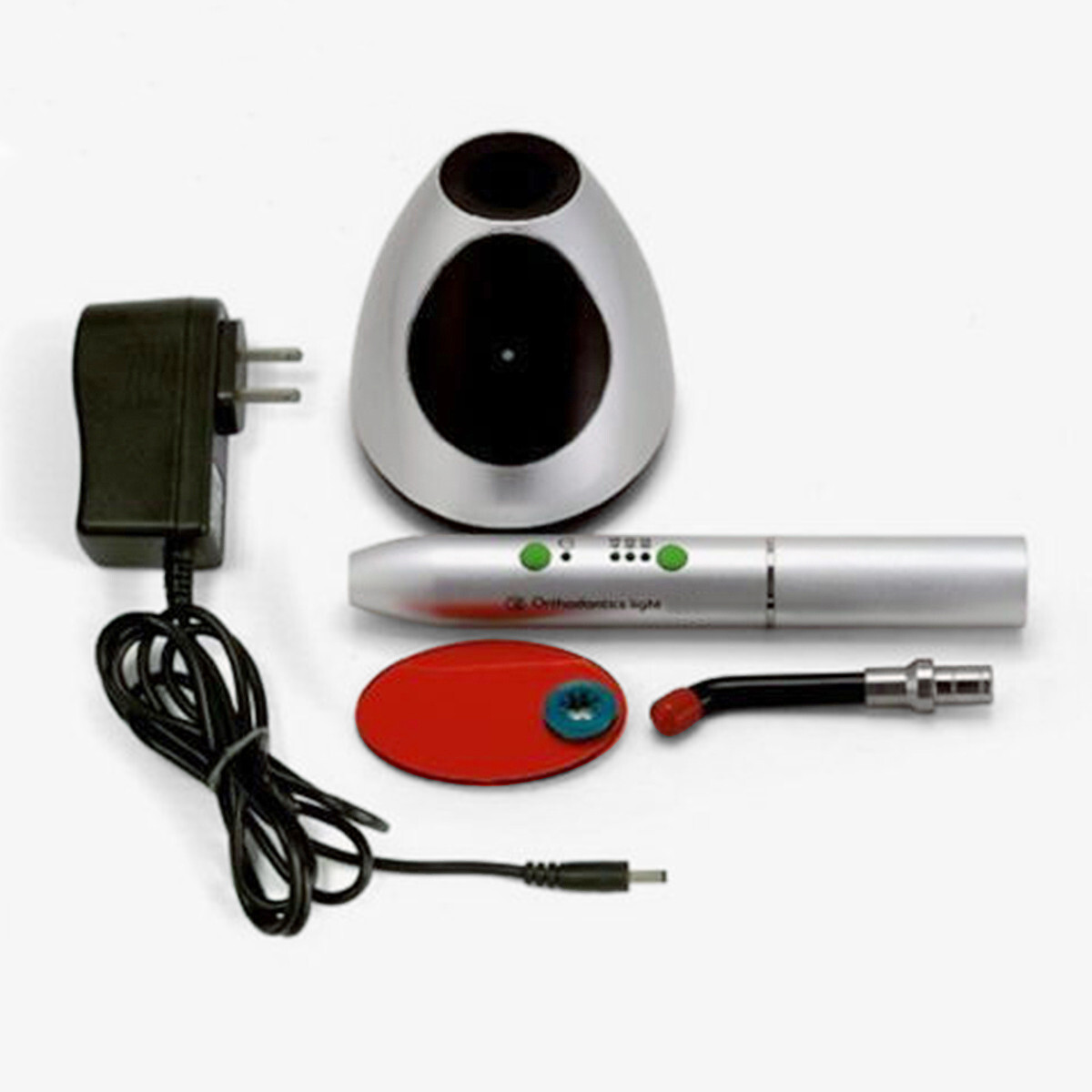 Lámpara luz curado LED inalámbrica dental Ortodoncia Curación rápida 2700m/cm2