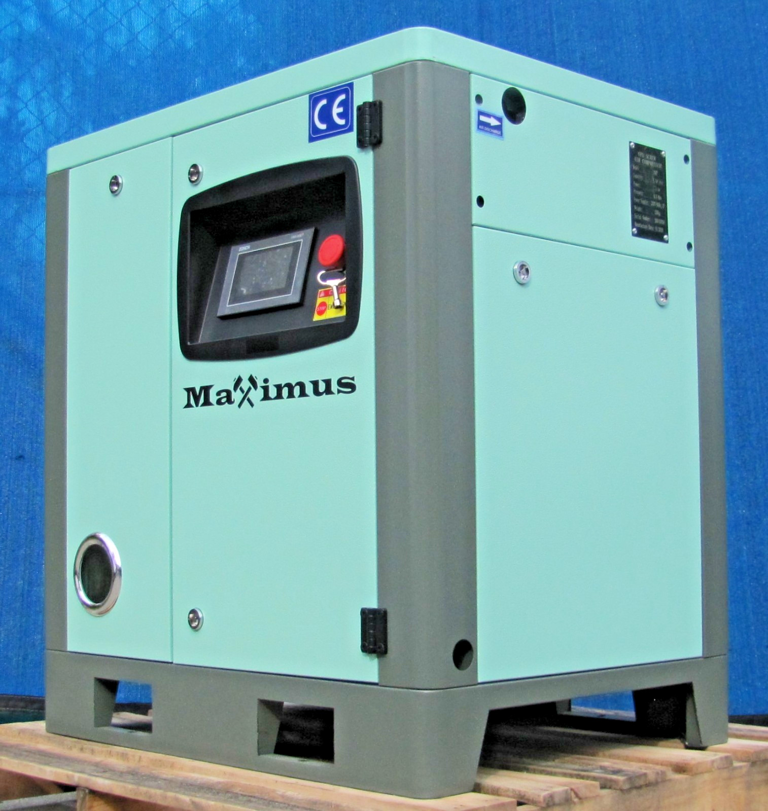 2026 Maximus 10 HP Rotary Screw Air Compressor VFD 230V Single Phase