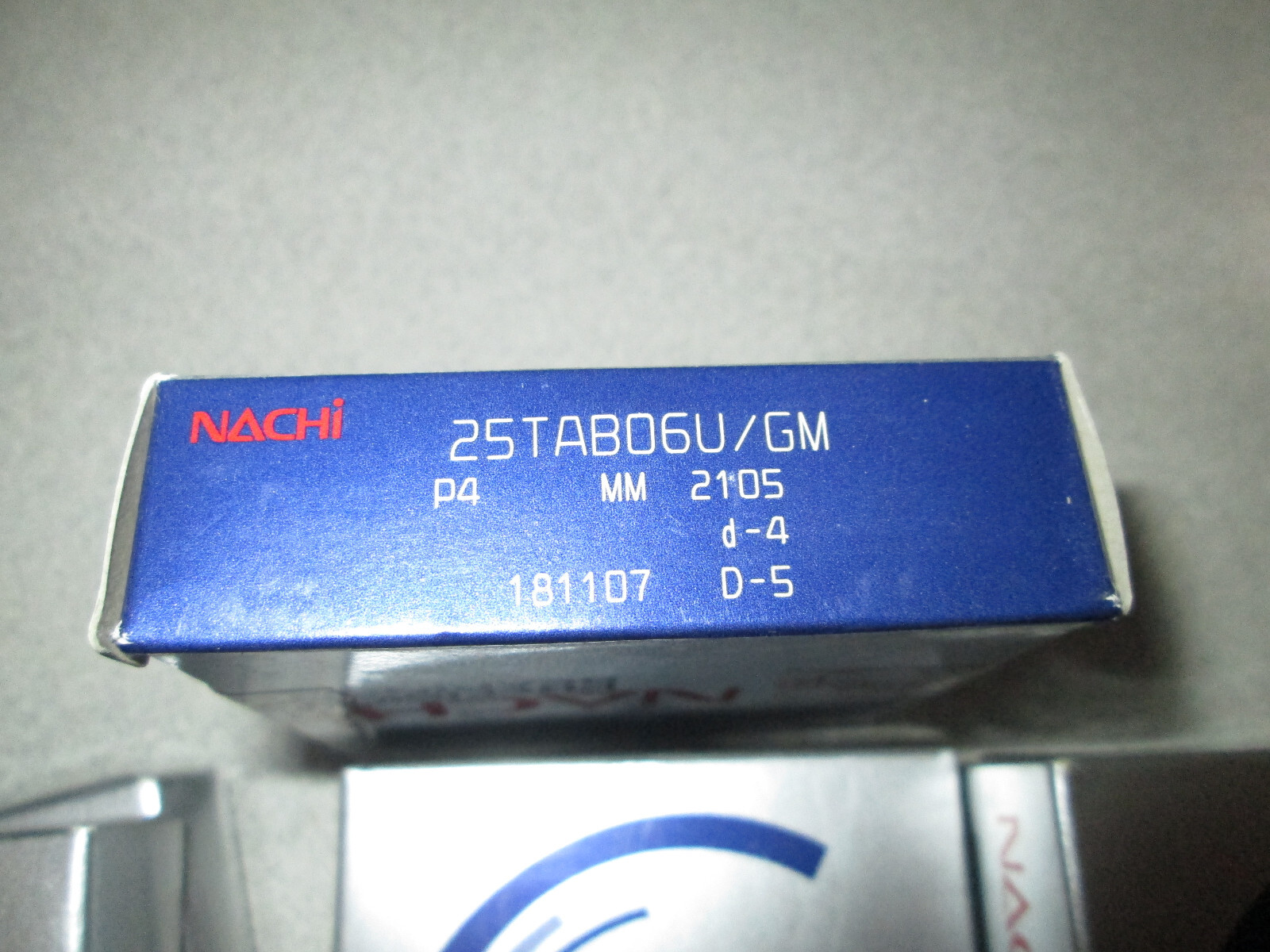 Nachi 25TAB06U bearings New in box qty of 6