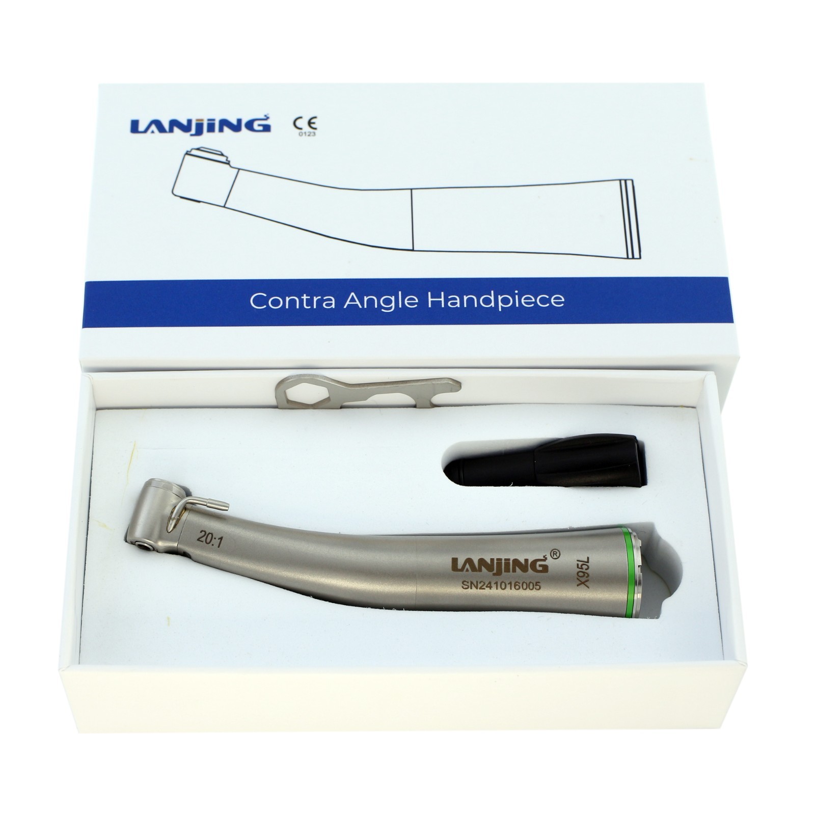 Dental Implant Handpiece 20:1 Contra Angle 1:2 Surgical External SGA-E2S SGS-E2S
