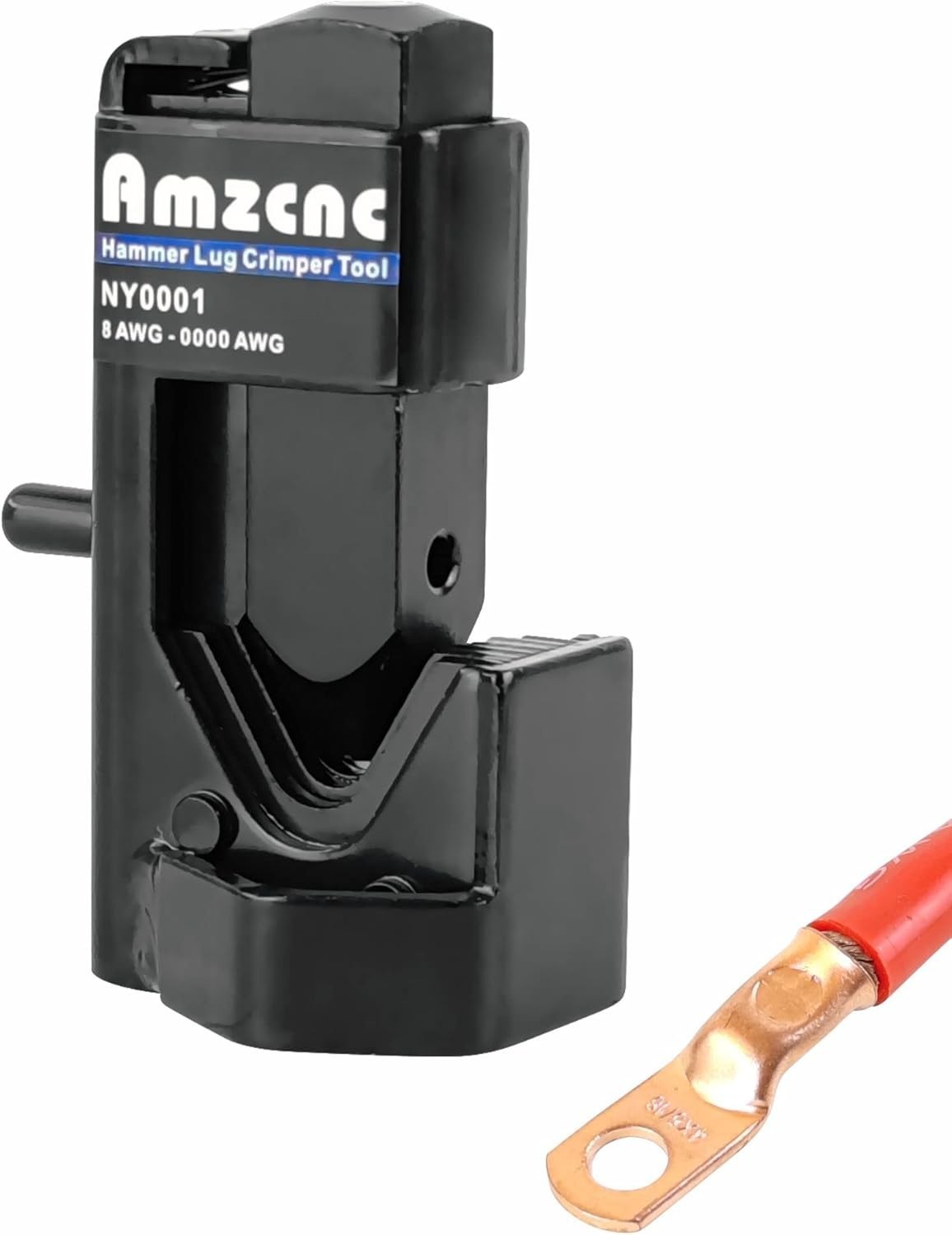 Hammer Lug Crimper Tool – 0000 AWG Battery and Welding Cables( 8 AWG to 4/0 Wire