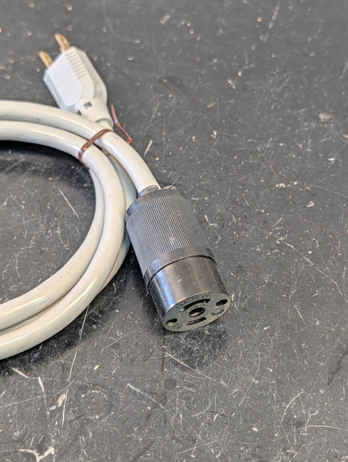 Glas-Col Heating Mantle Power Cord Hubbell Connector 15A 125V