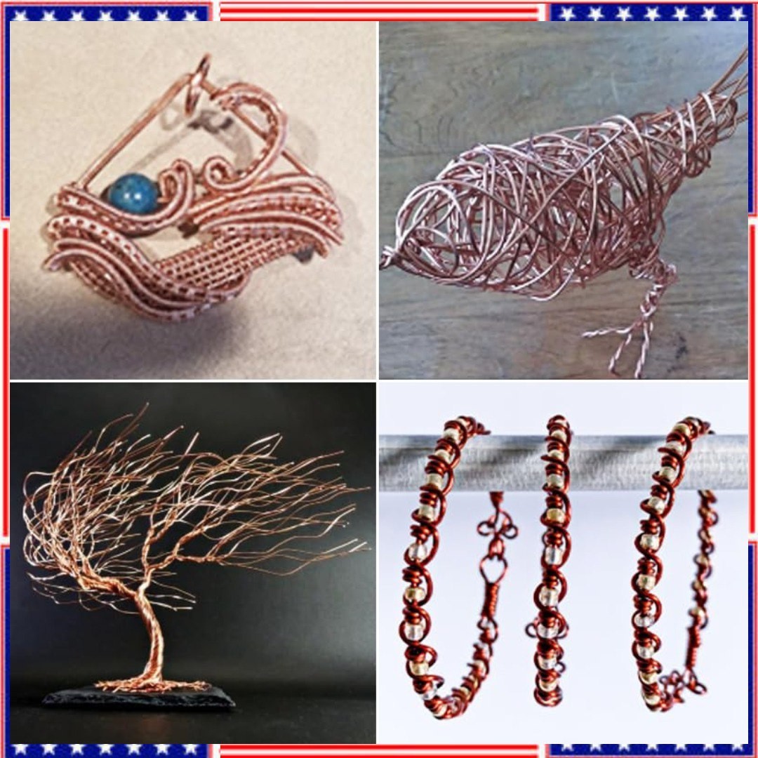 10 Gauge/2.6 Mm 10 Feet 5 Oz 99.9% Dead Soft Copper Wire for Electroculture Gard