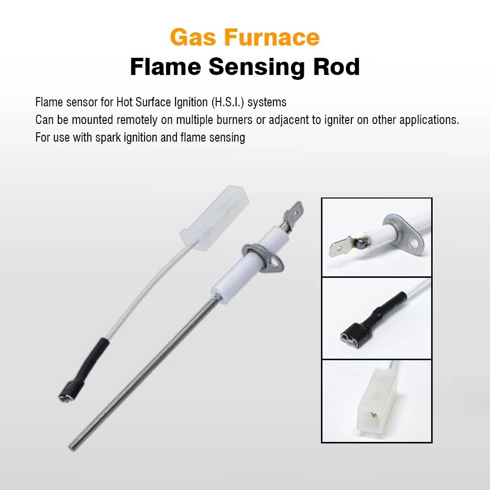 LH680013 Gas Furnace Flame Sensor Rod for Carrier Bryant Payne Day&Night LH33WZ5