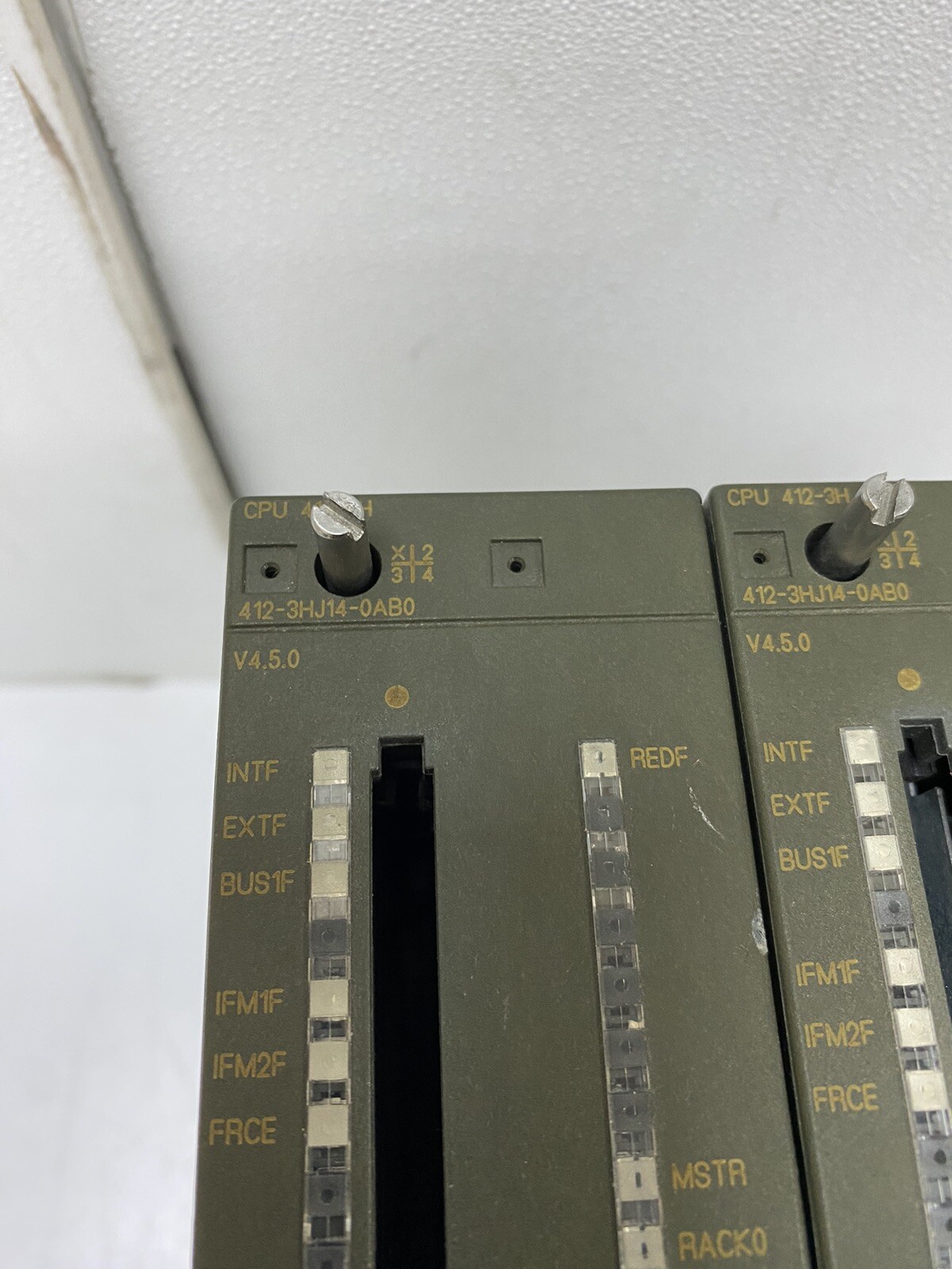 Siemens S7-400 CPU 412-3H 6ES7412-3HJ14-0AB0 + 2x 6ES7960-1AA04-0XA0