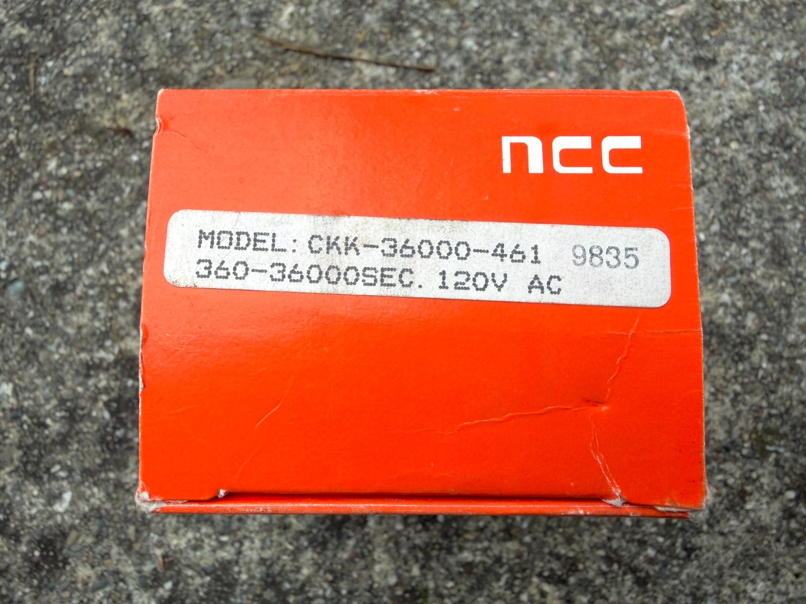 NCC National Controls Corporation NCC CKK-36000-461 Solid State Timer -BRAND NEW