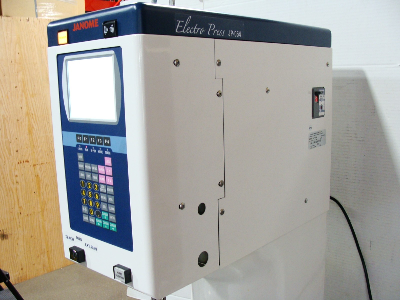 Janome JP-054 Stand-Alone Electro Servo Press .5kN W/ Stand & Digital Control