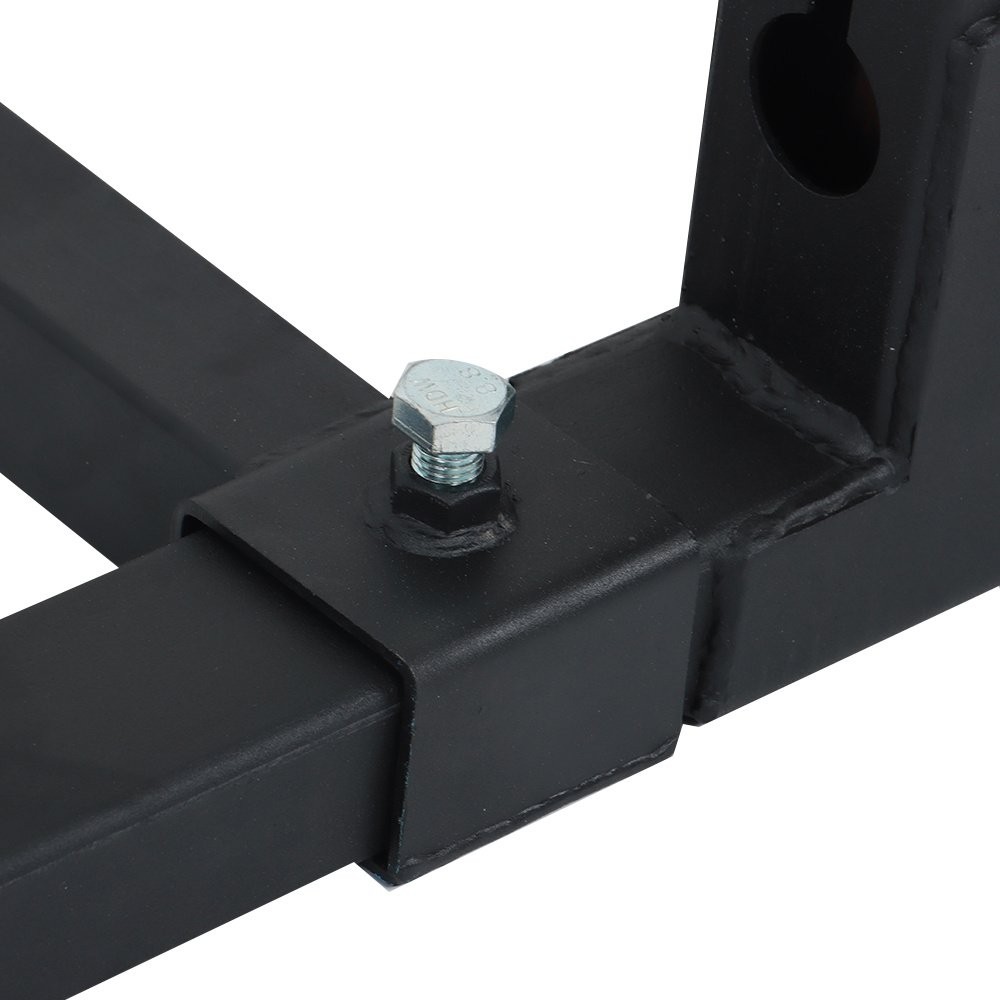 Tractor Bucket Clamp On Pallet Forks 60″ 2000lbs With Adjustable Stabilizer Bar