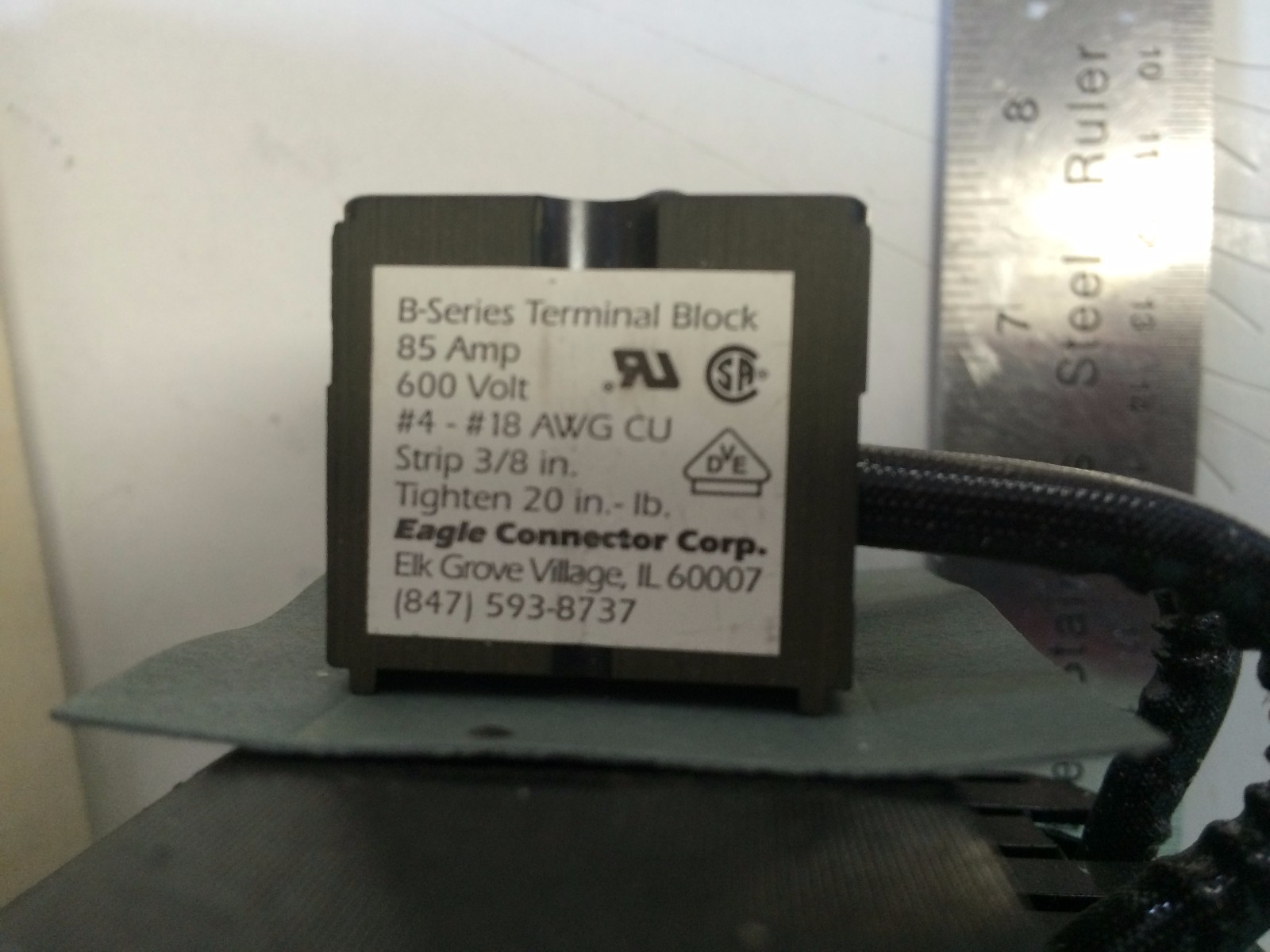NEW MTE 40RB003 CHOKE DC LINK 1.1MH 40ADC 1000VDC ,AO