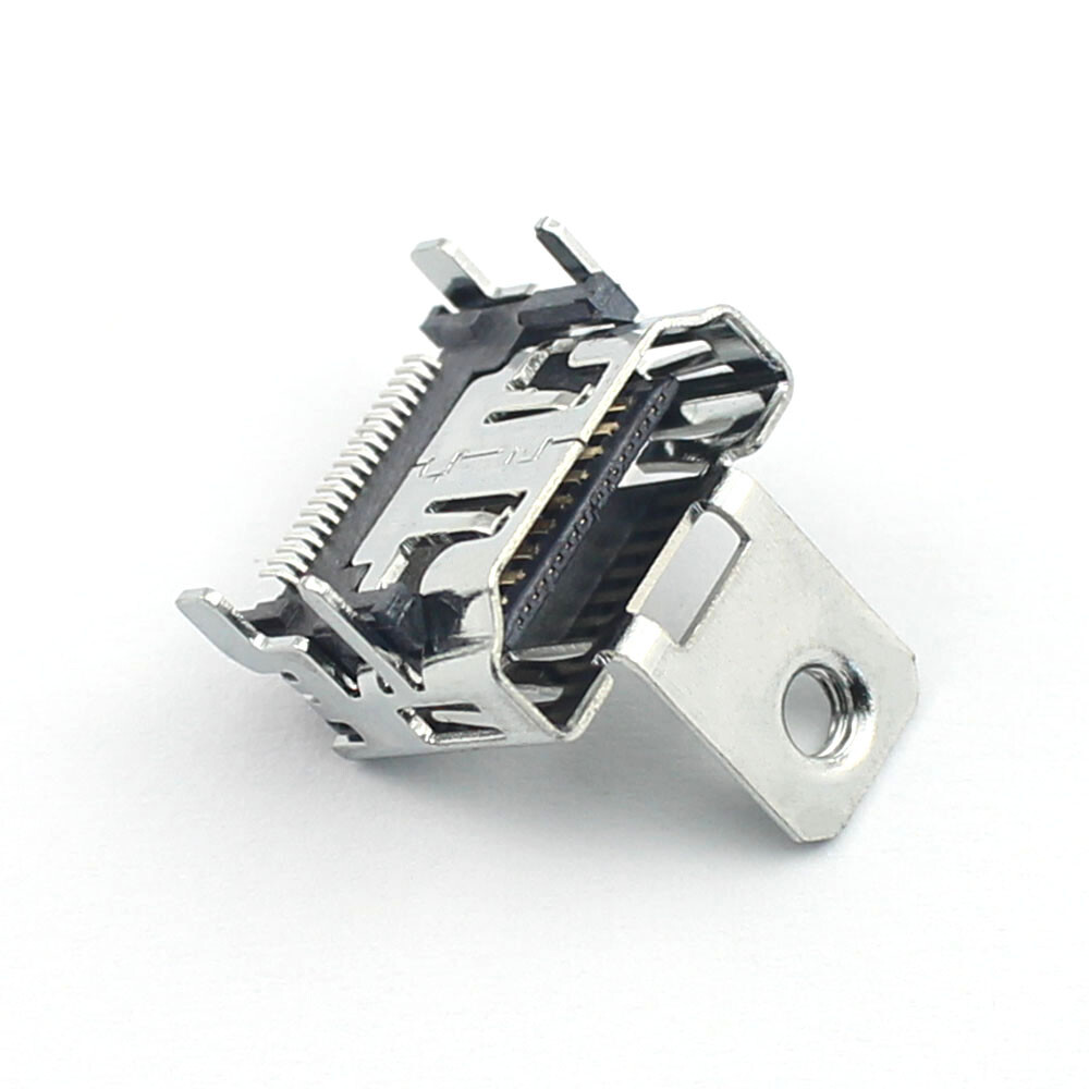 5Pcs HDMI HD Interface 19 Pin 19P Female SMD SMT PCB Socket Connector 4 Leg