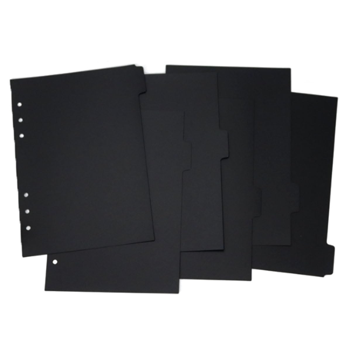 Black and White Divider 6 Ring Binder A5 Planner Inserts for Planner Dividers…