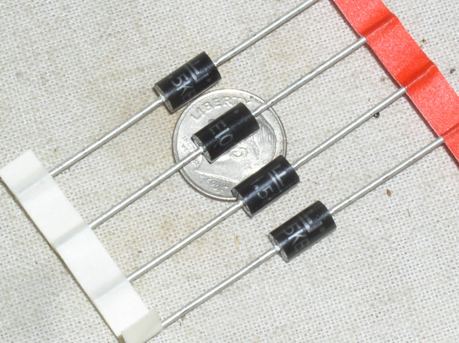 4 LITTELFUSE 1.5KE100CA TRANSORB 95V TVS VOLTAGE SURGE BI-DIRECTIONAL DIODE USA