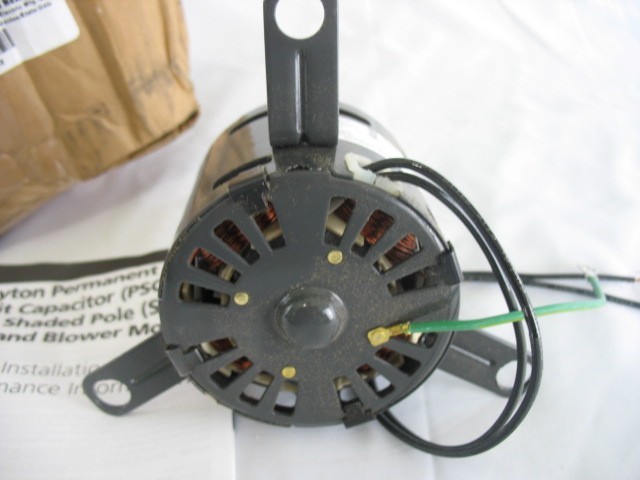 Dayton 4M301 HVAC Motor 1/15HP 1550 Rpm 115V 71638779M 4M301E