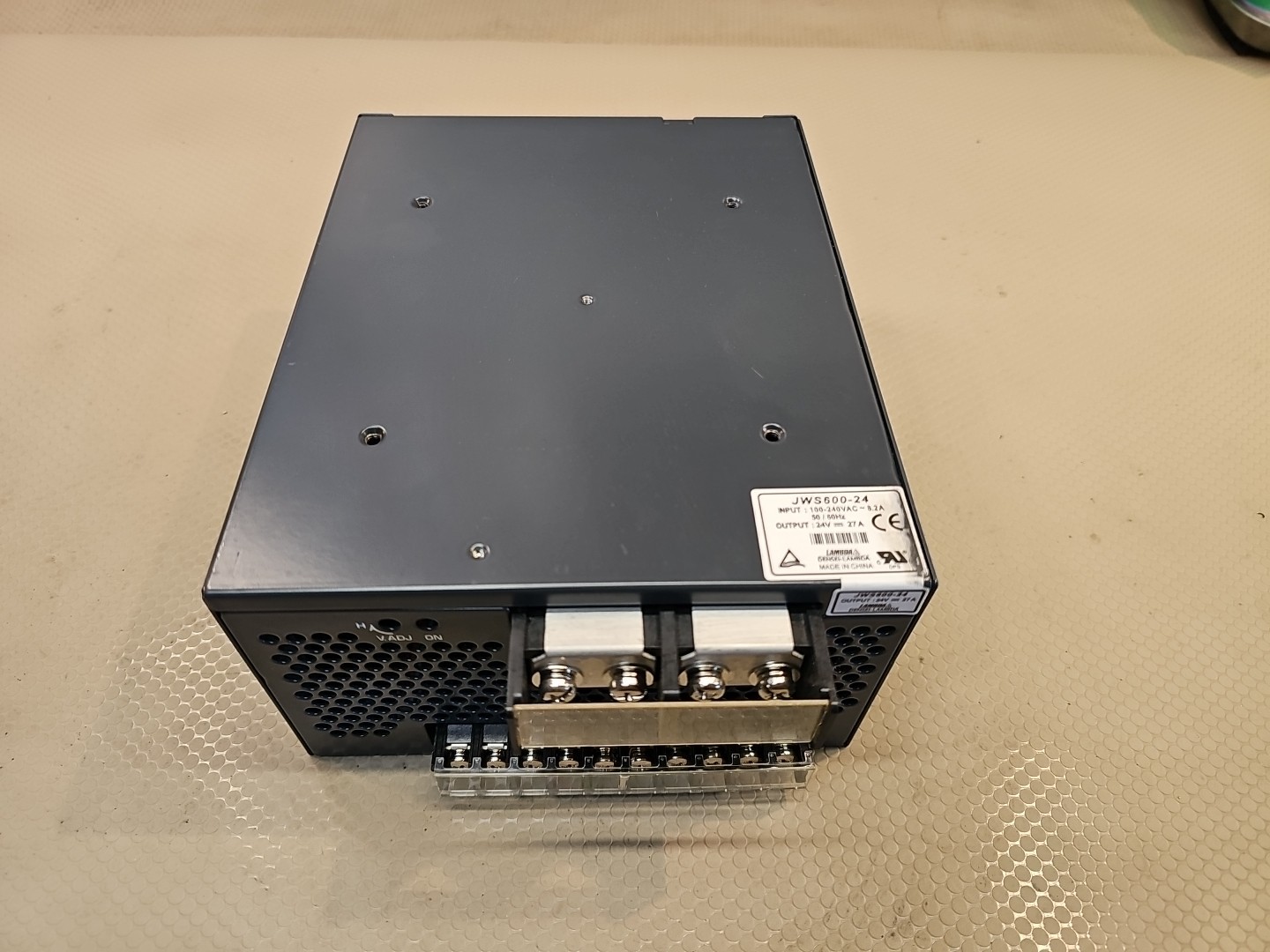 Lambda JWS600-24 Ac To Dc Power Supply 100-240v-ac 27a Amp 24v-dc 600w