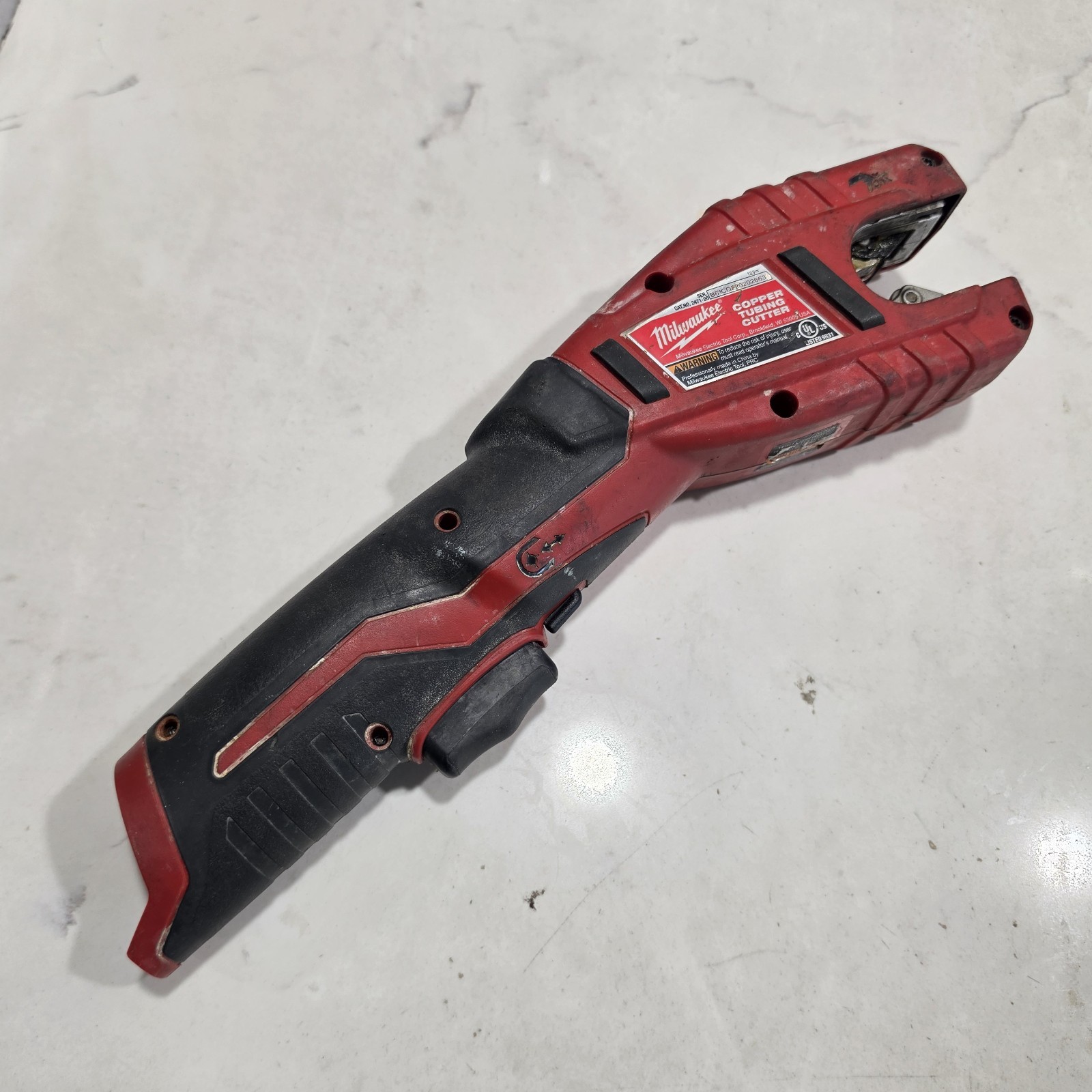 Milwaukee Tool 2471-20 M12 Cordless Copper Tubing Cutter Tool-Only Works Perfect